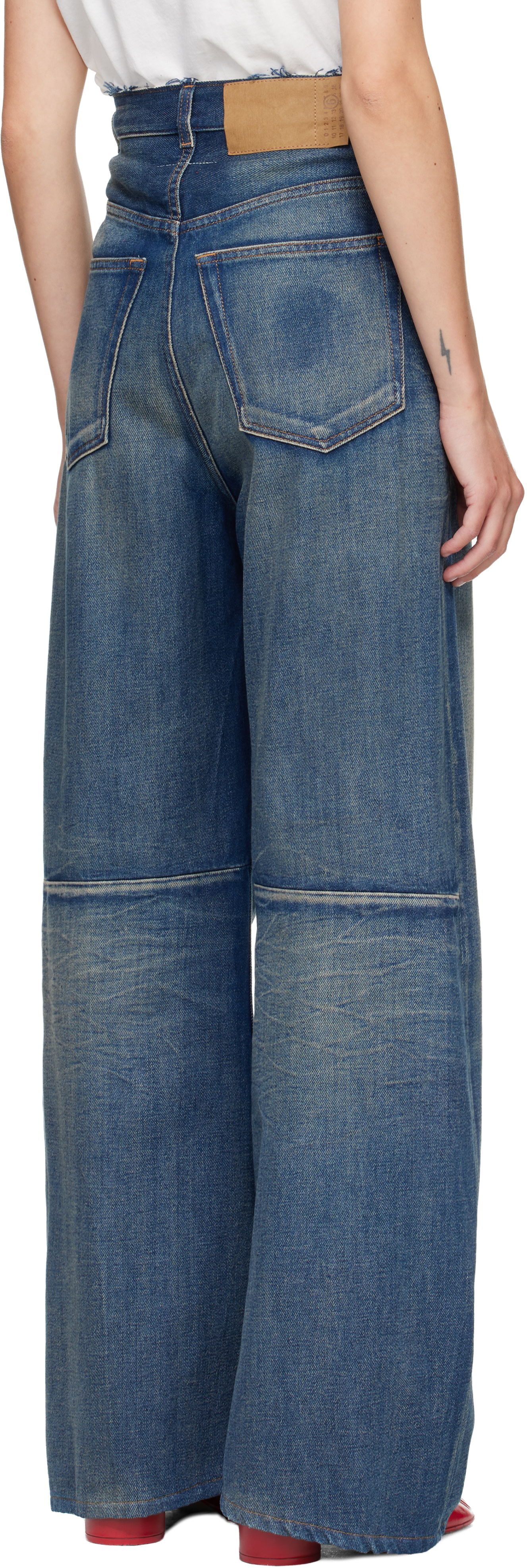 MM6 Maison Margiela - Jean ample bleu