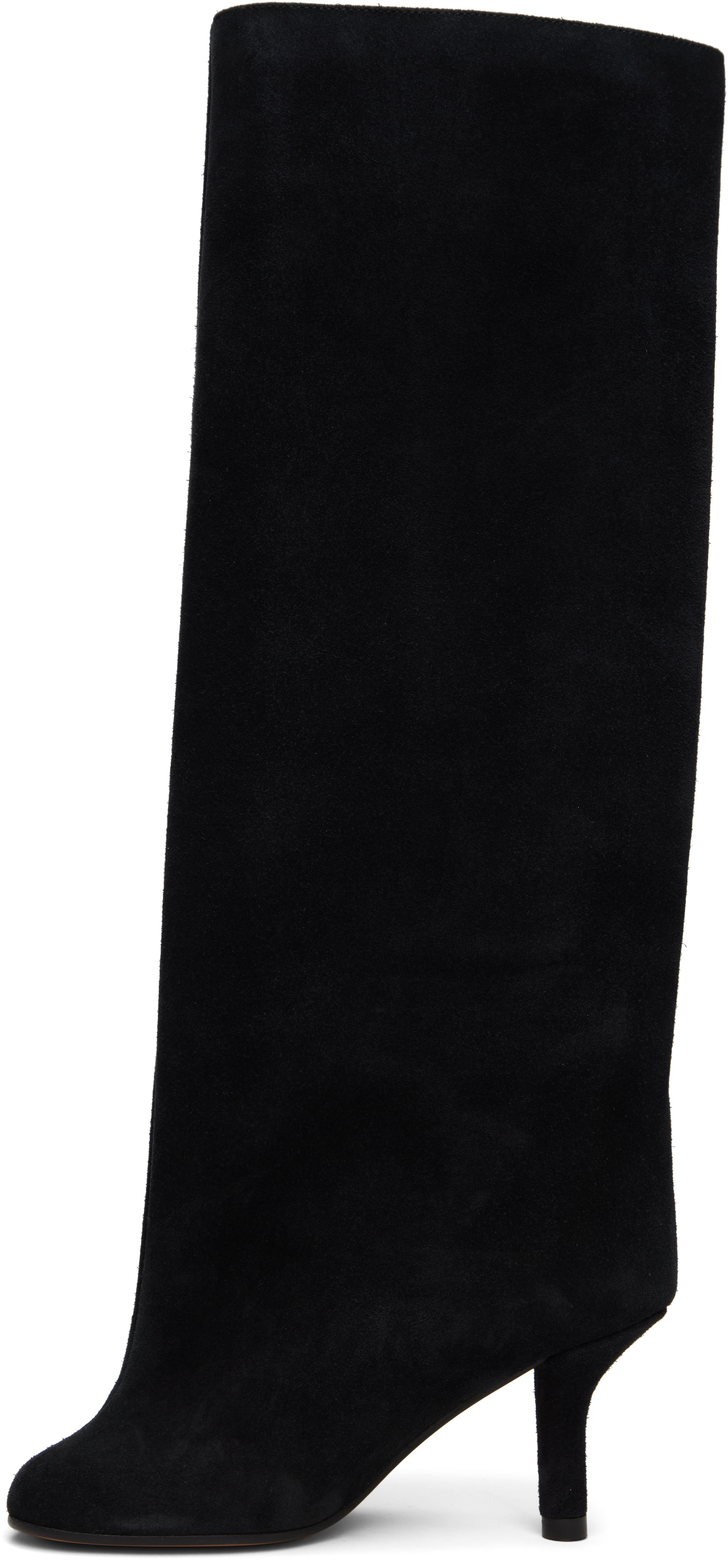 MM6 Maison Margiela - Black Suede Tall Boots