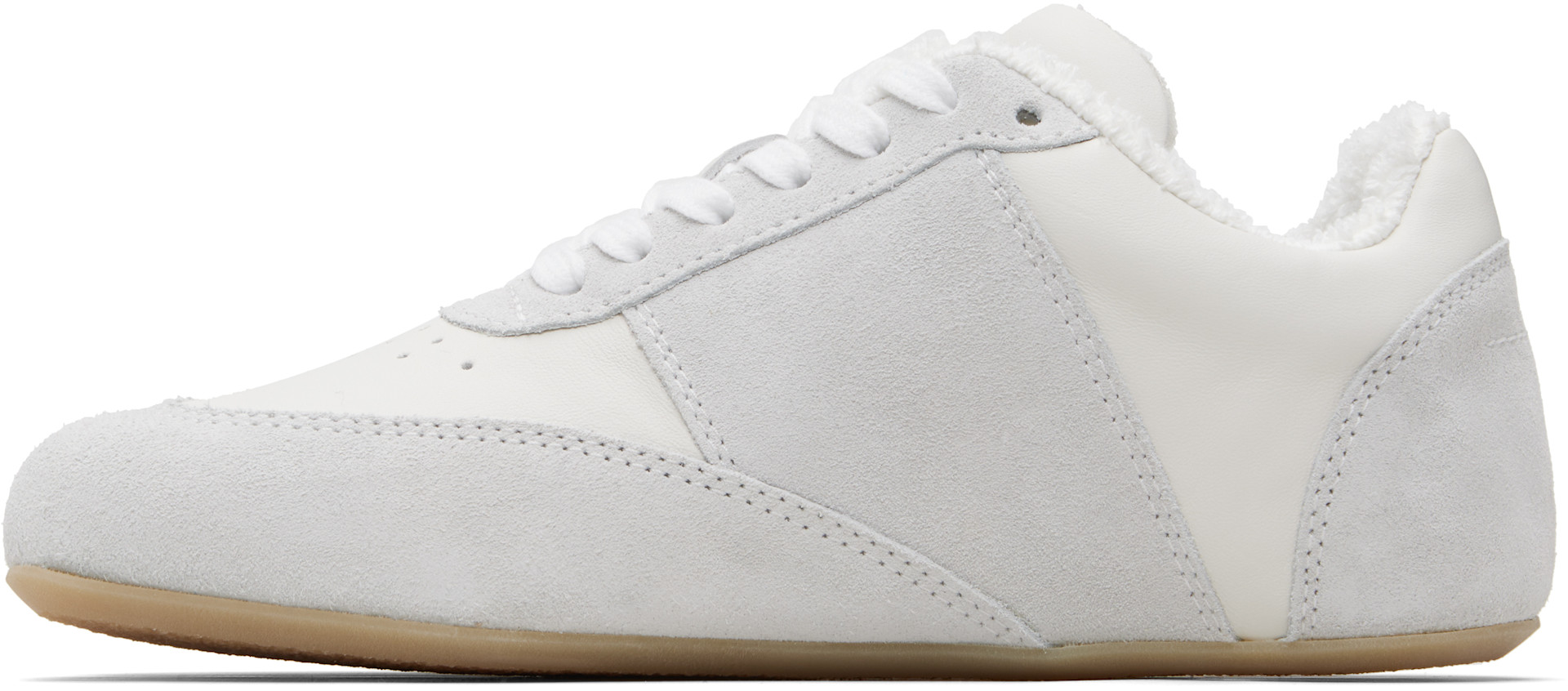 MM6 Maison Margiela - Baskets blanches à bout anatomique