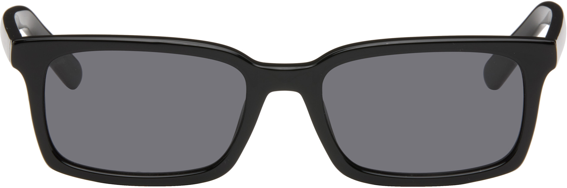 maison margiela/size M-L相当 MM6 Maison Margiela: Black 8 Sunglasses | SSENSE Canada