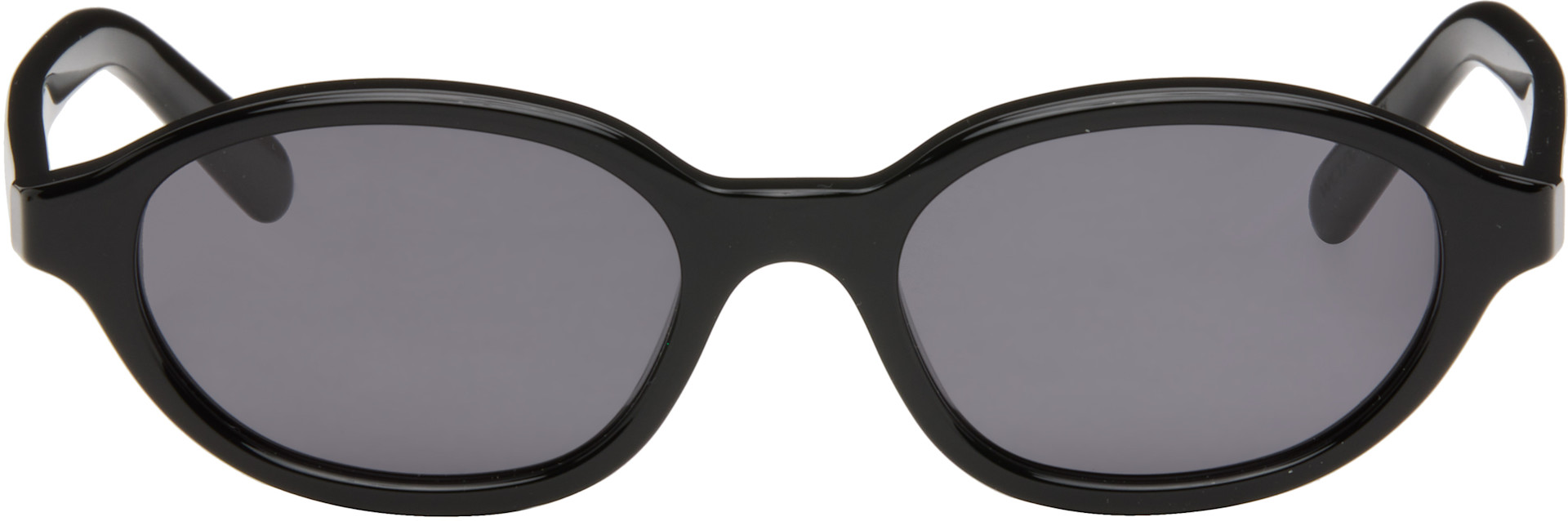 MM6 Maison Margiela: ブラック 2 サングラス | SSENSE 日本