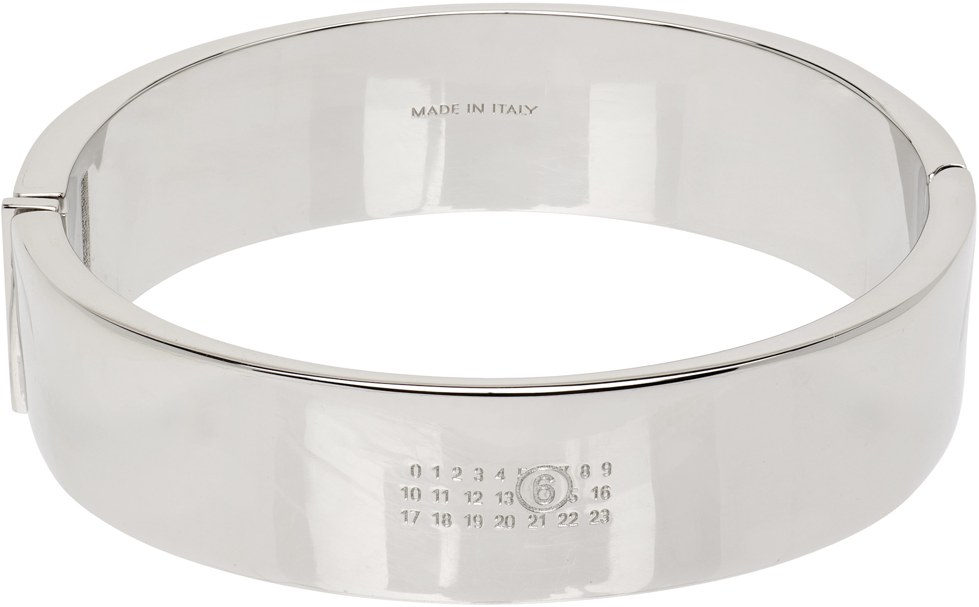 MM6 Maison Margiela - Engraved-Logo Bracelet