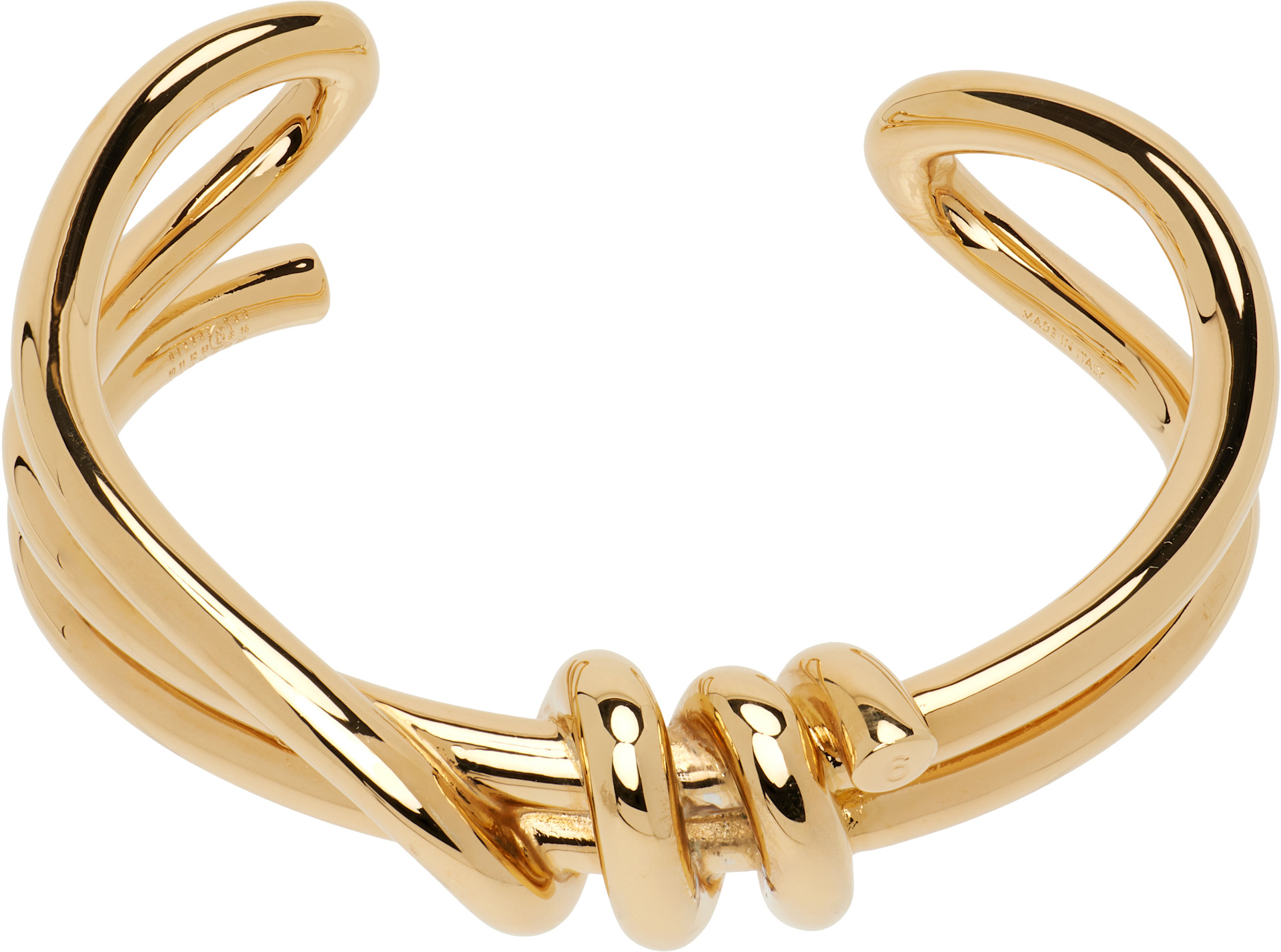 MM6 Maison Margiela: Knot Bracelet | SSENSE