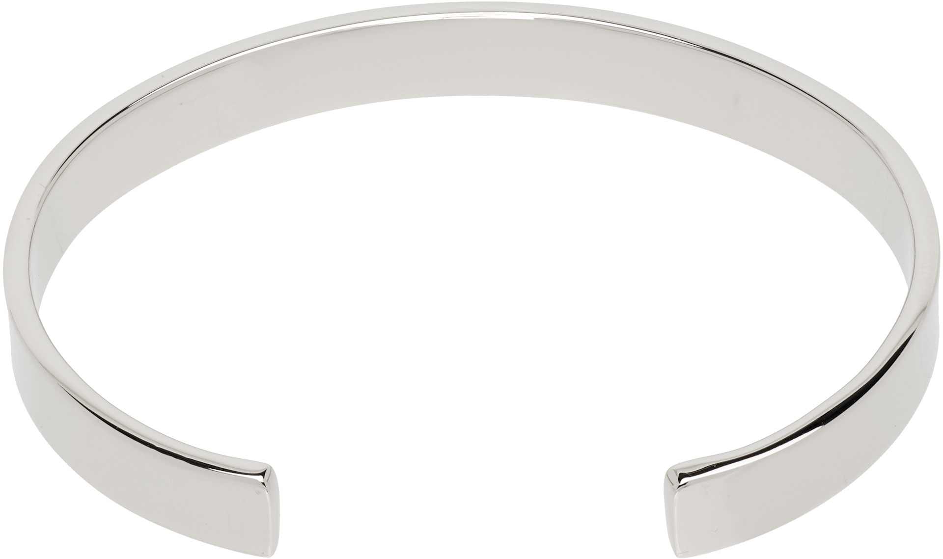 MM6 Maison Margiela: Numerical Minimal Signature Cuff Bracelet