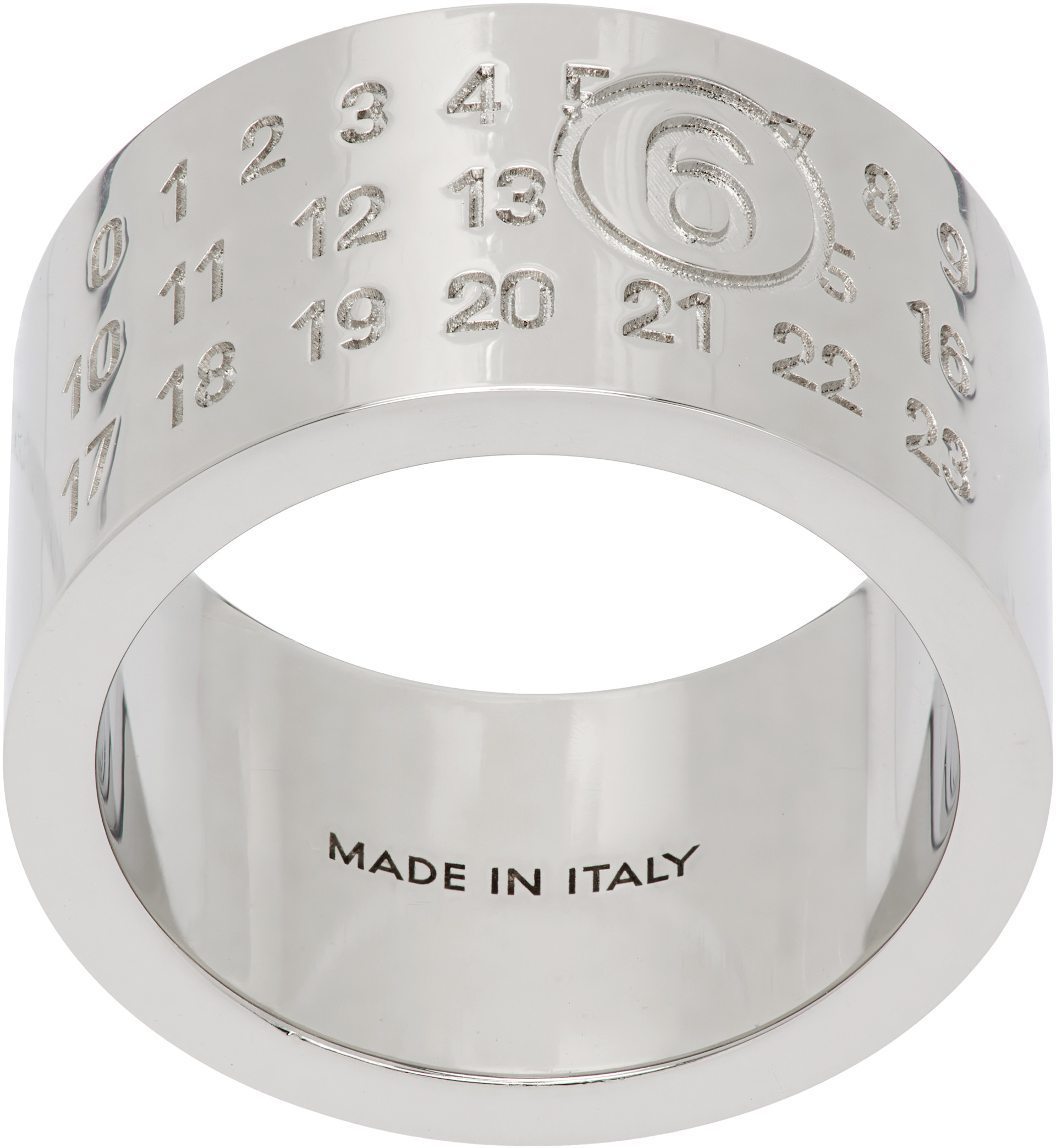 MM6 Maison Margiela - Bague à logo