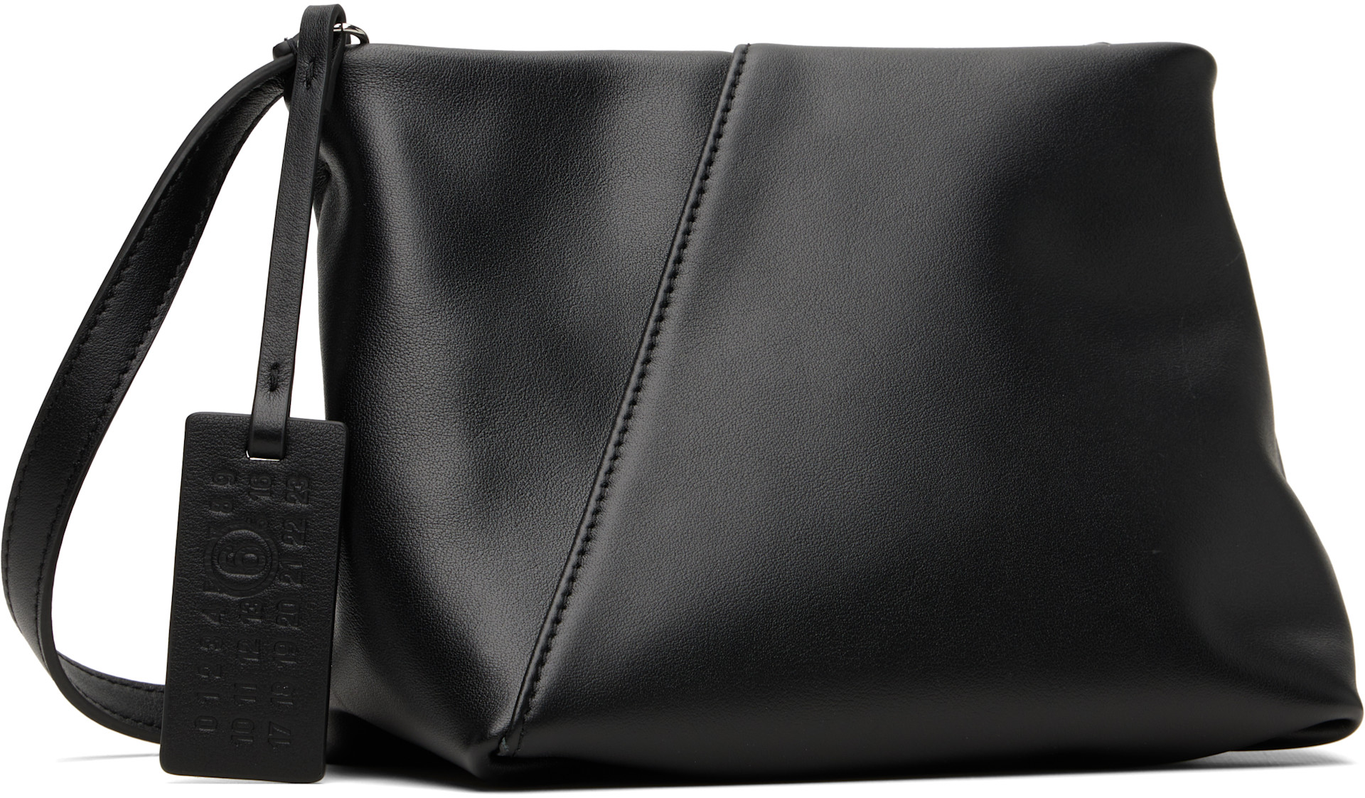 Maison Margiela ブラック ショルダーバッグ MM6 Maison Margiela: ブラック Origami ショルダーバッグ | SSENSE 日本