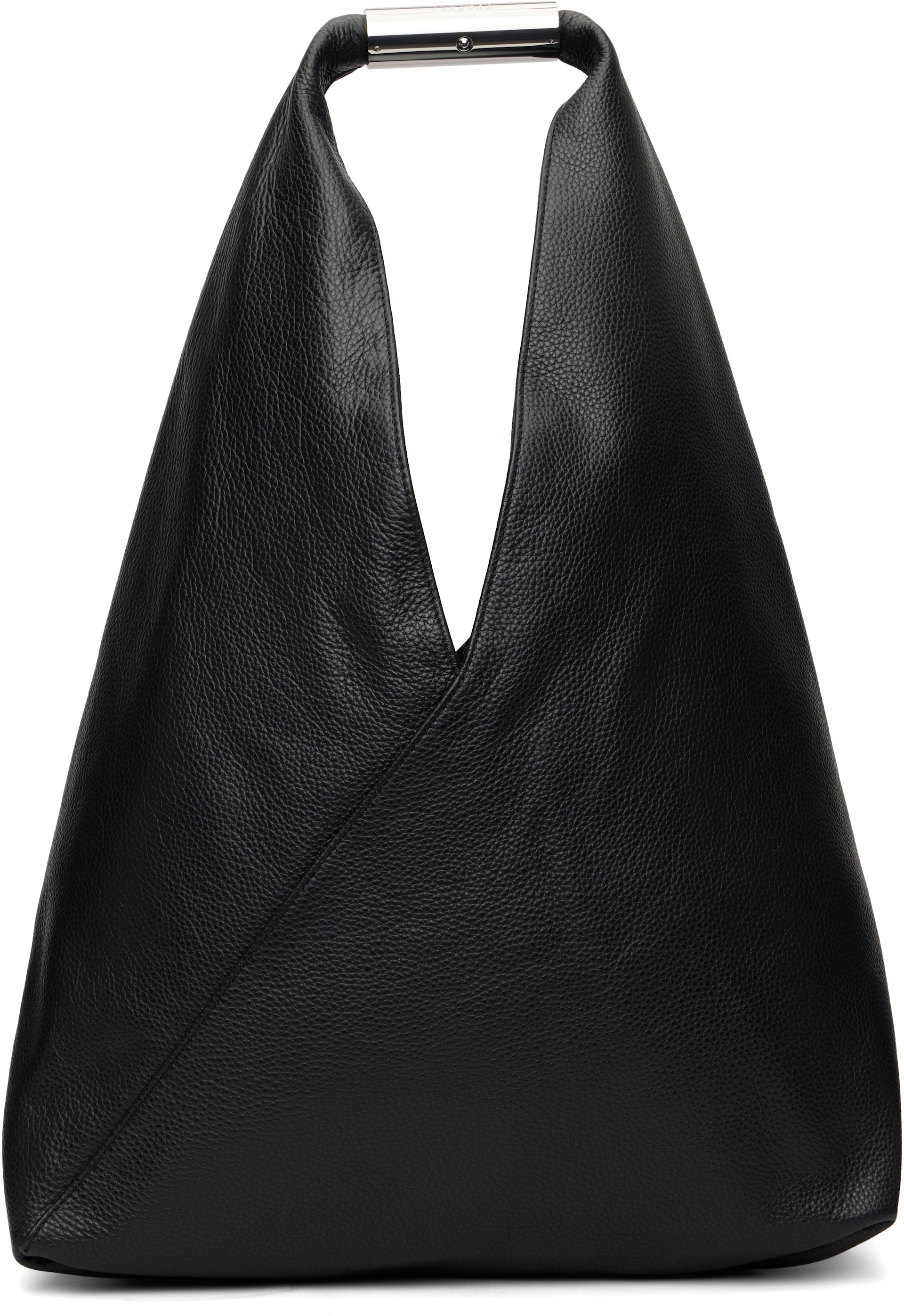 MM6 Maison Margiela: ブラック Jewel Handle Classic トート | SSENSE