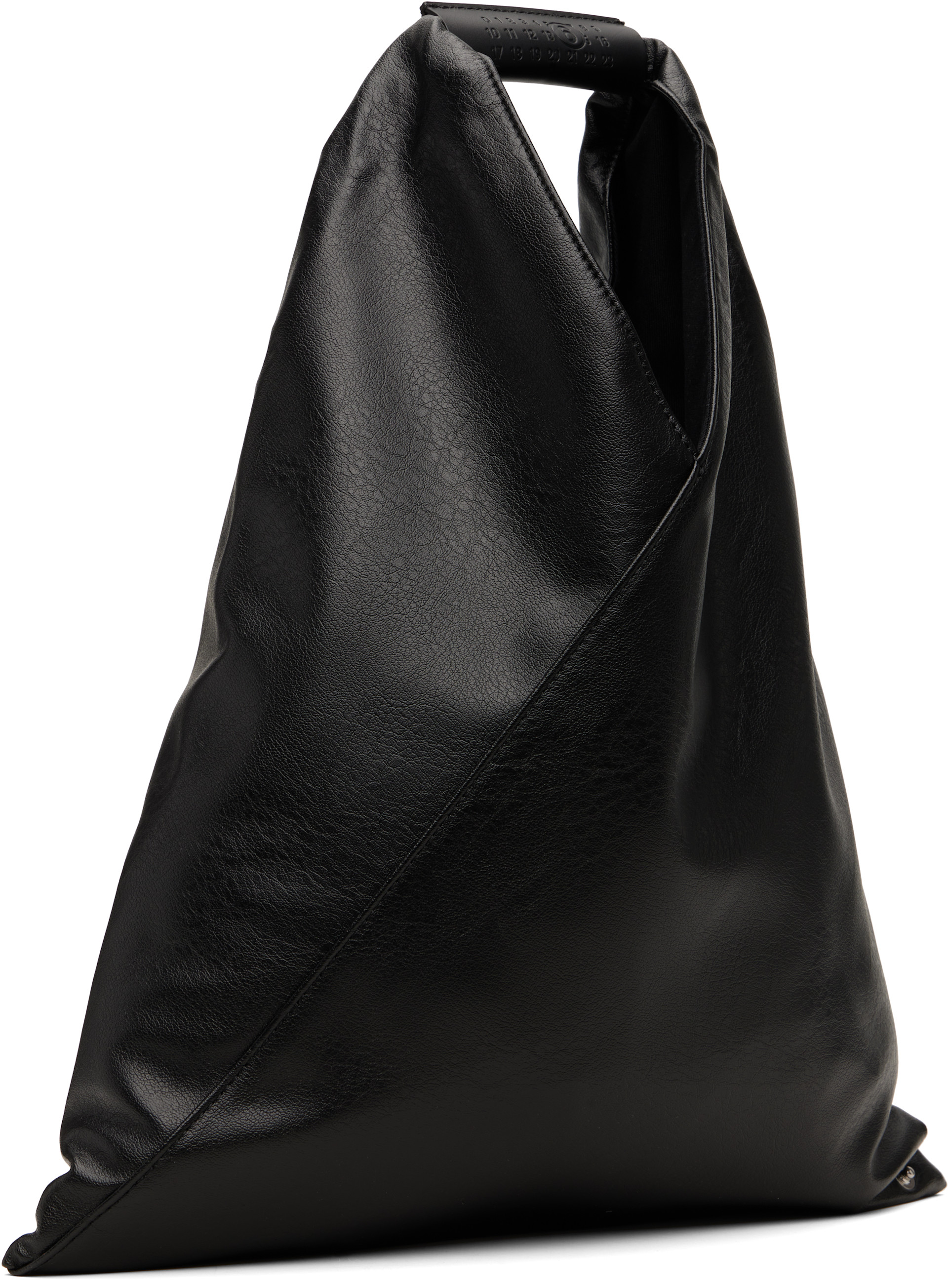 MM6 Maison Margiela - ブラック スモール トライアングルトート