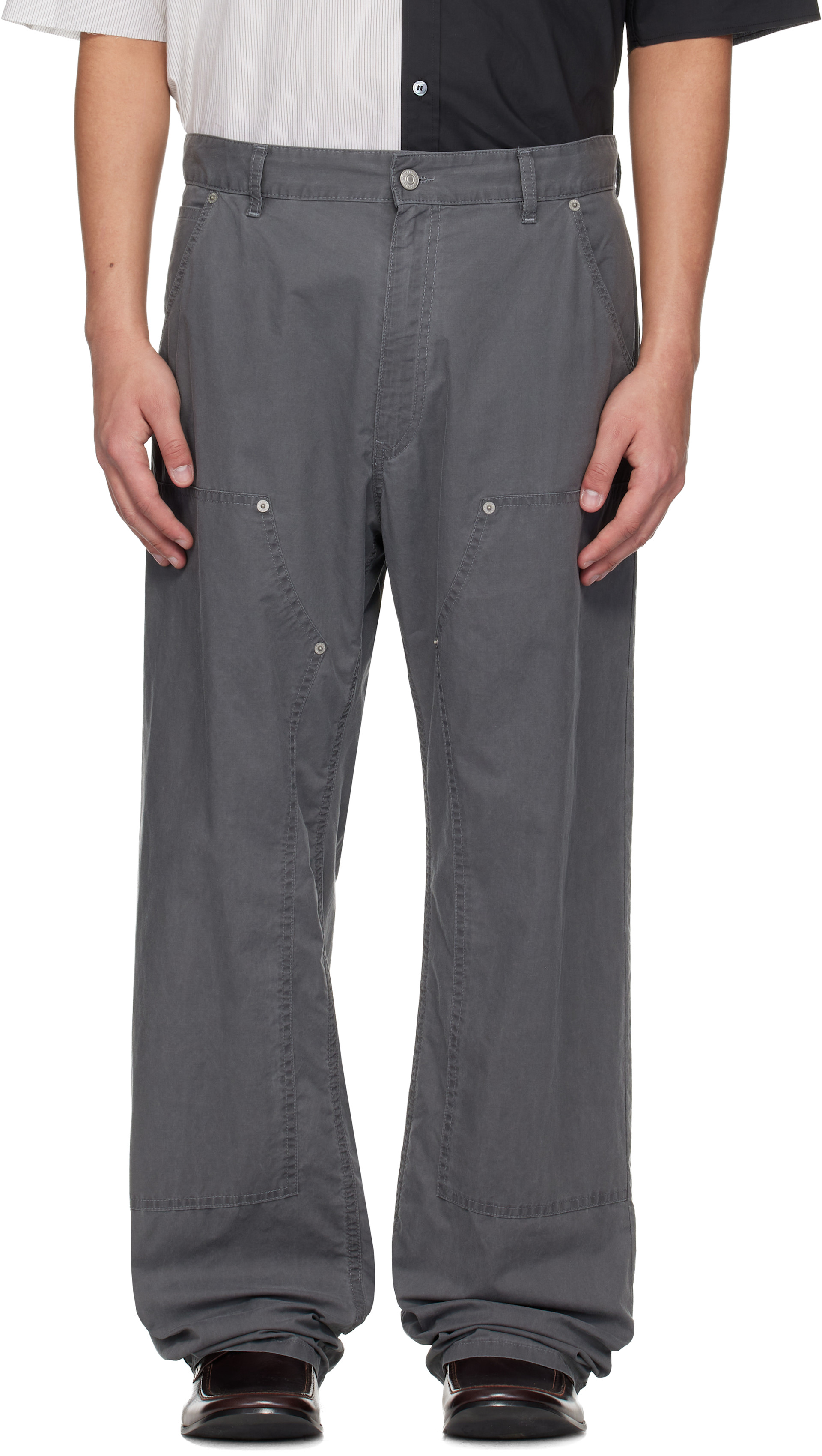 MM6 Maison Margiela - 그레이 5포켓 데님 진