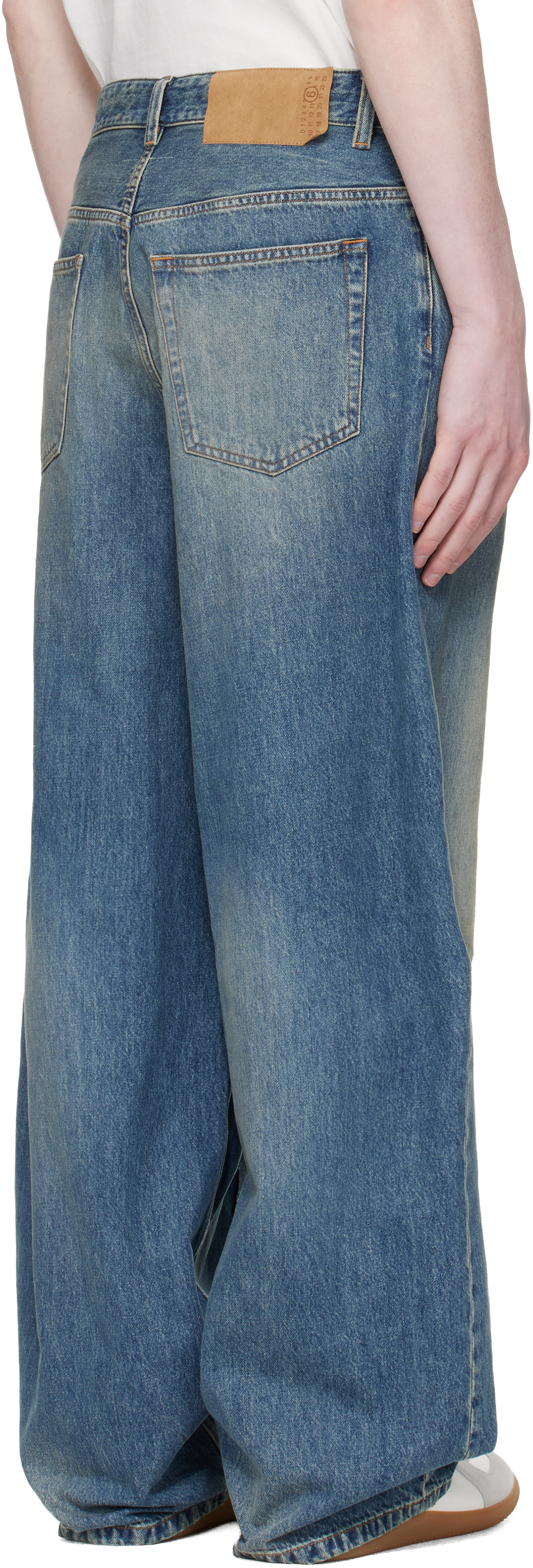 MM6 Maison Margiela - Jean ample bleu