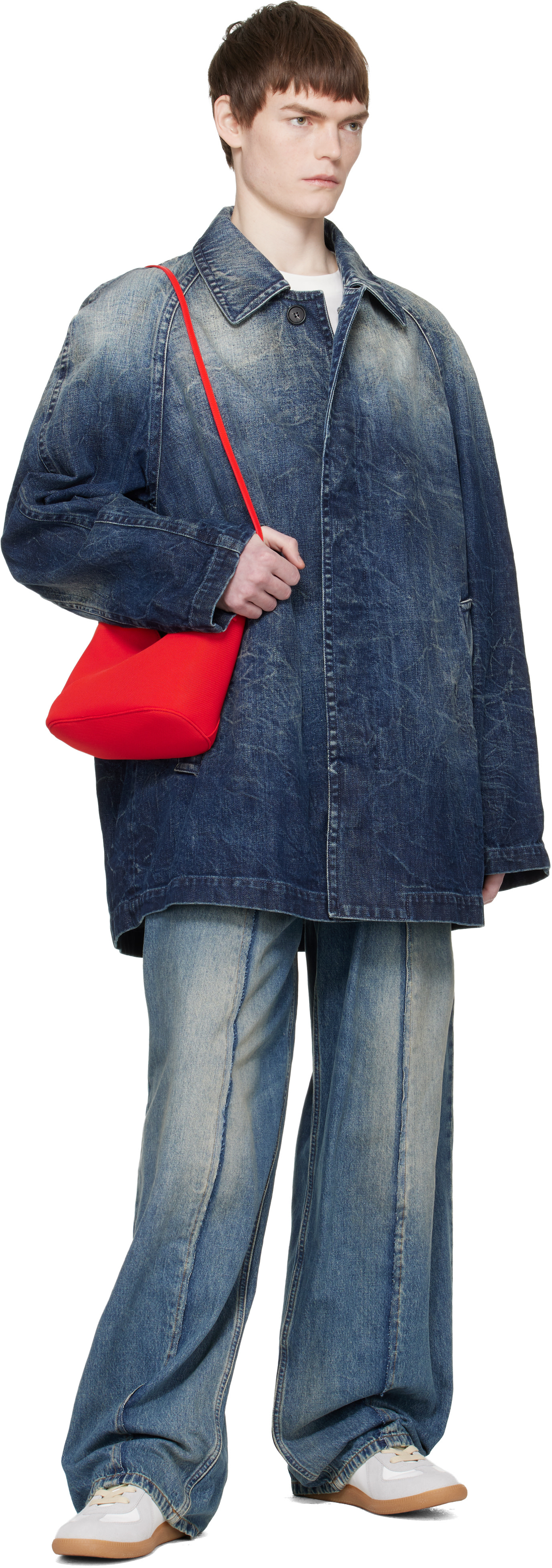 MM6 Maison Margiela - Jean ample bleu