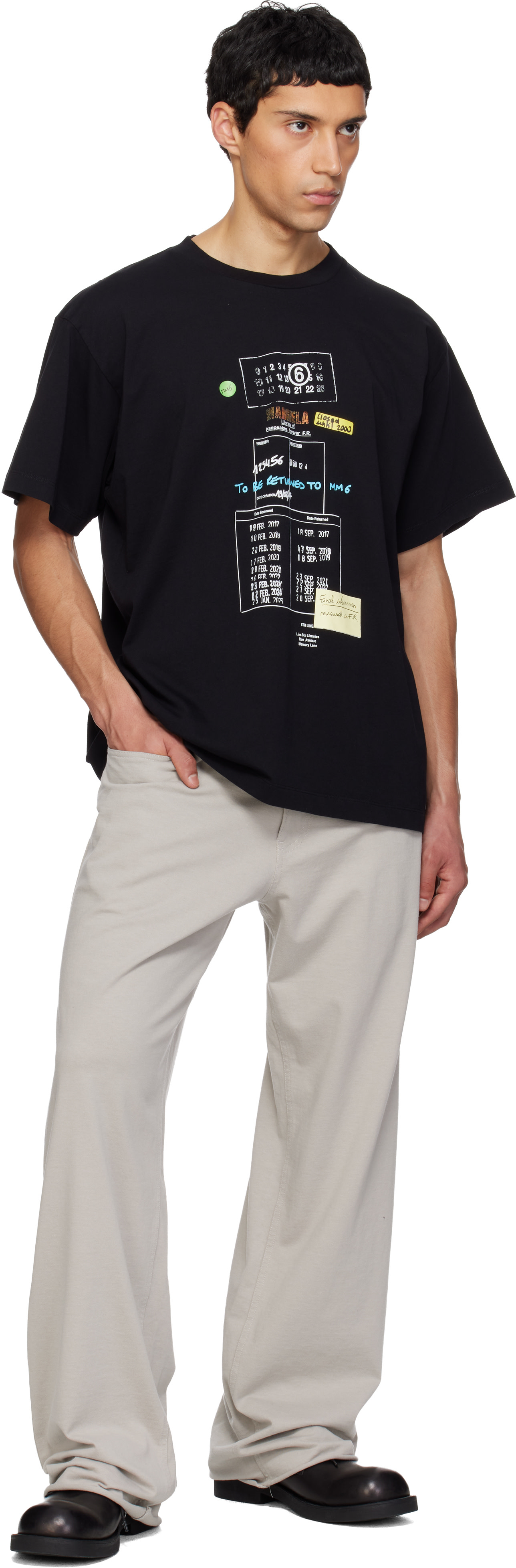 mm6 tシャツ 楽天市場】MM6 エムエムシックス メゾンマルジェラ Tシャツ S62GD0156