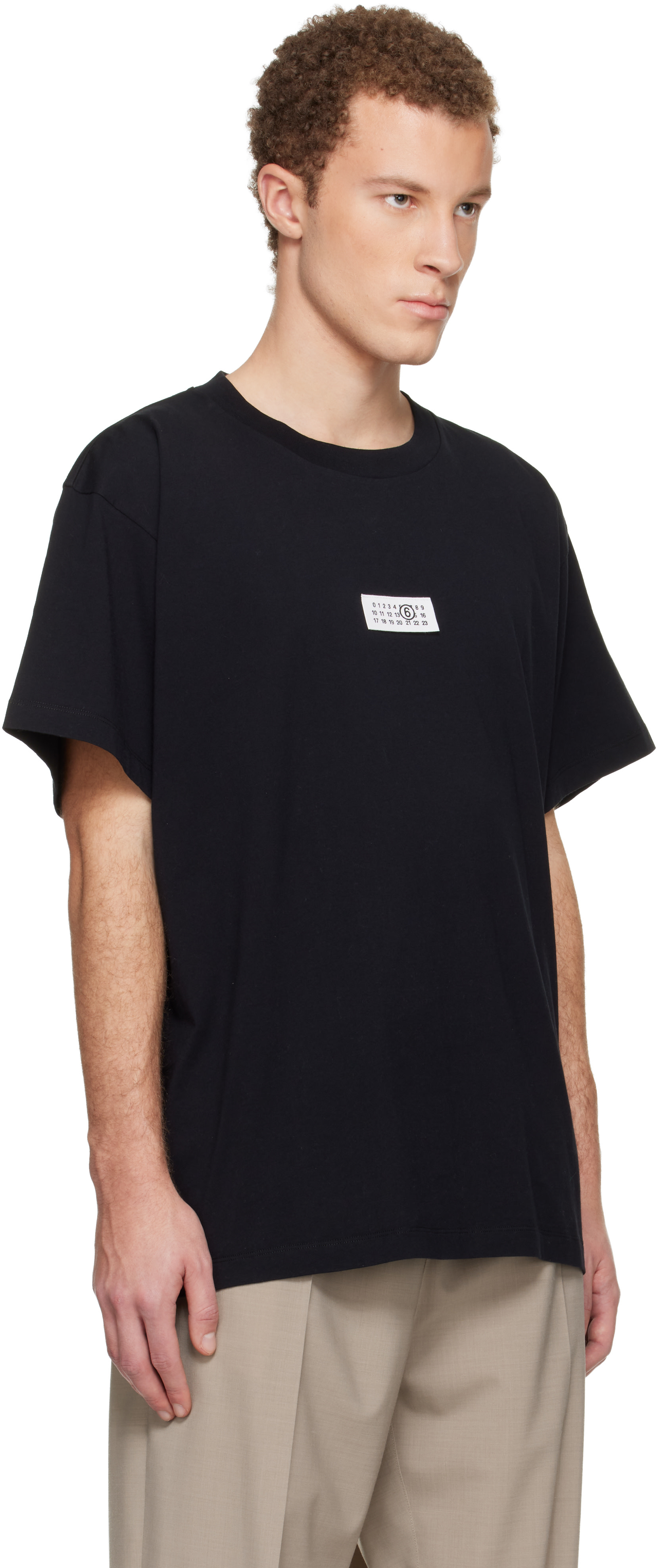 Maison Margiela Tシャツ Pixelated Number Logo T-shirt | The Webster