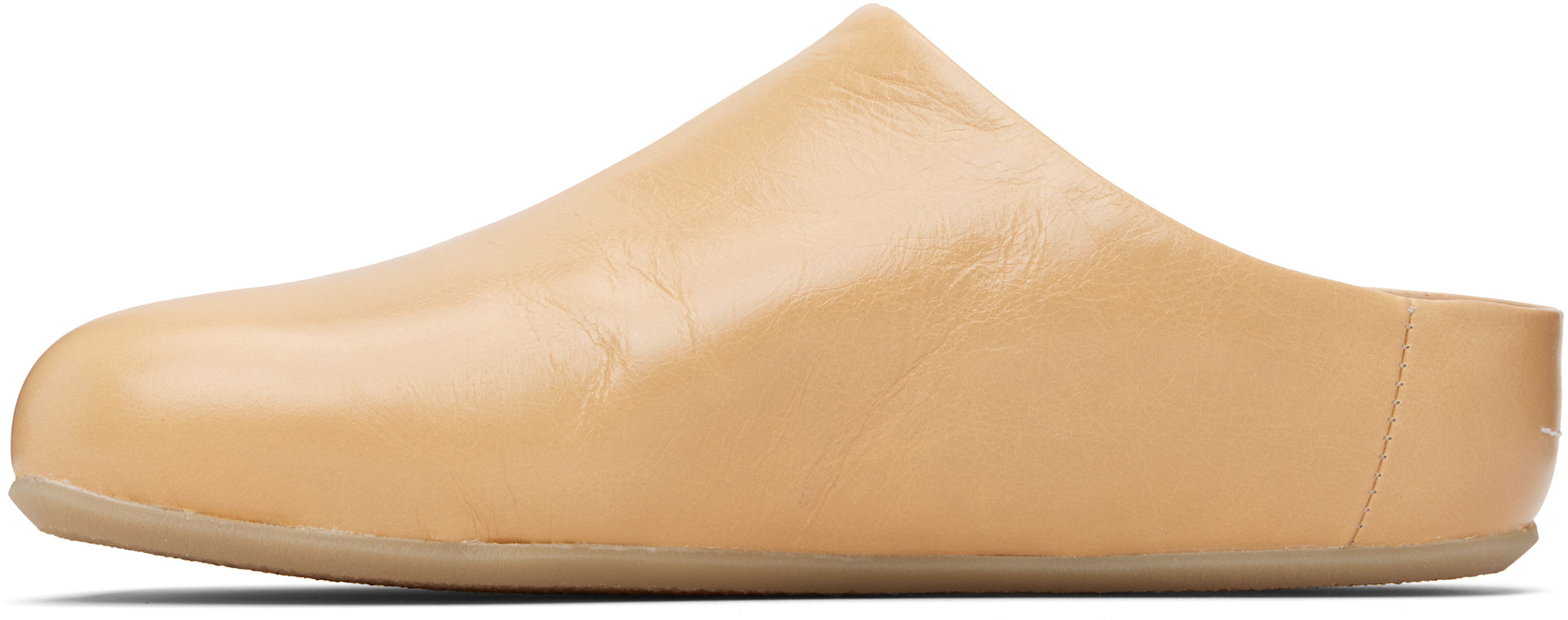 MM6 Maison Margiela: ベージュ Factory サボ | SSENSE 日本