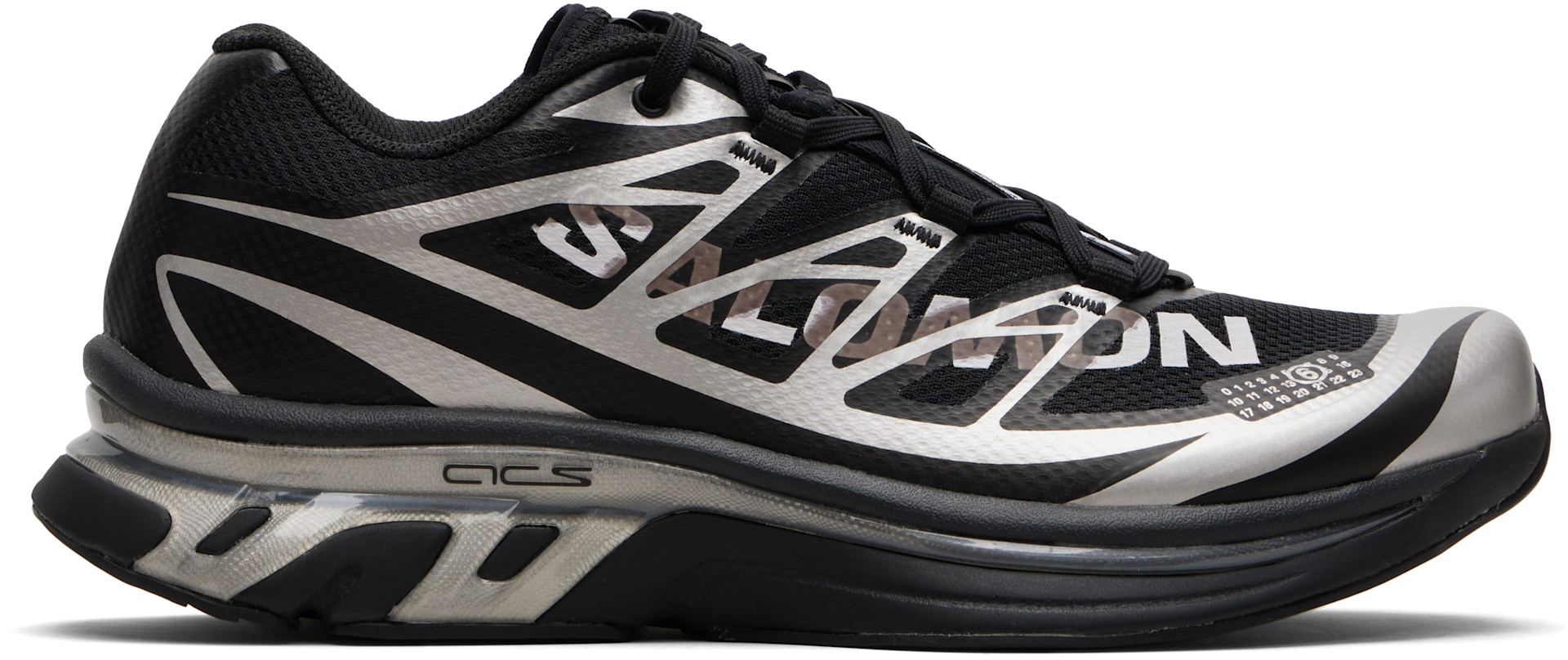 MM6 Maison Margiela: Black Salomon Edition XT Sneakers | SSENSE Canada