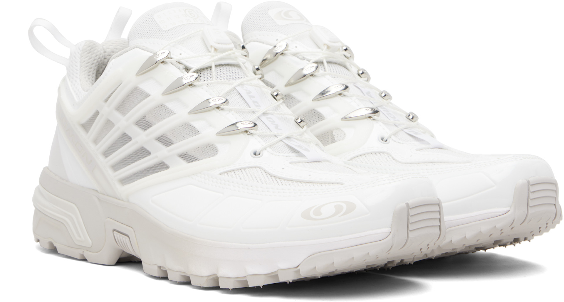 MM6 Maison Margiela: ホワイト Salomonエディション ACS Pro