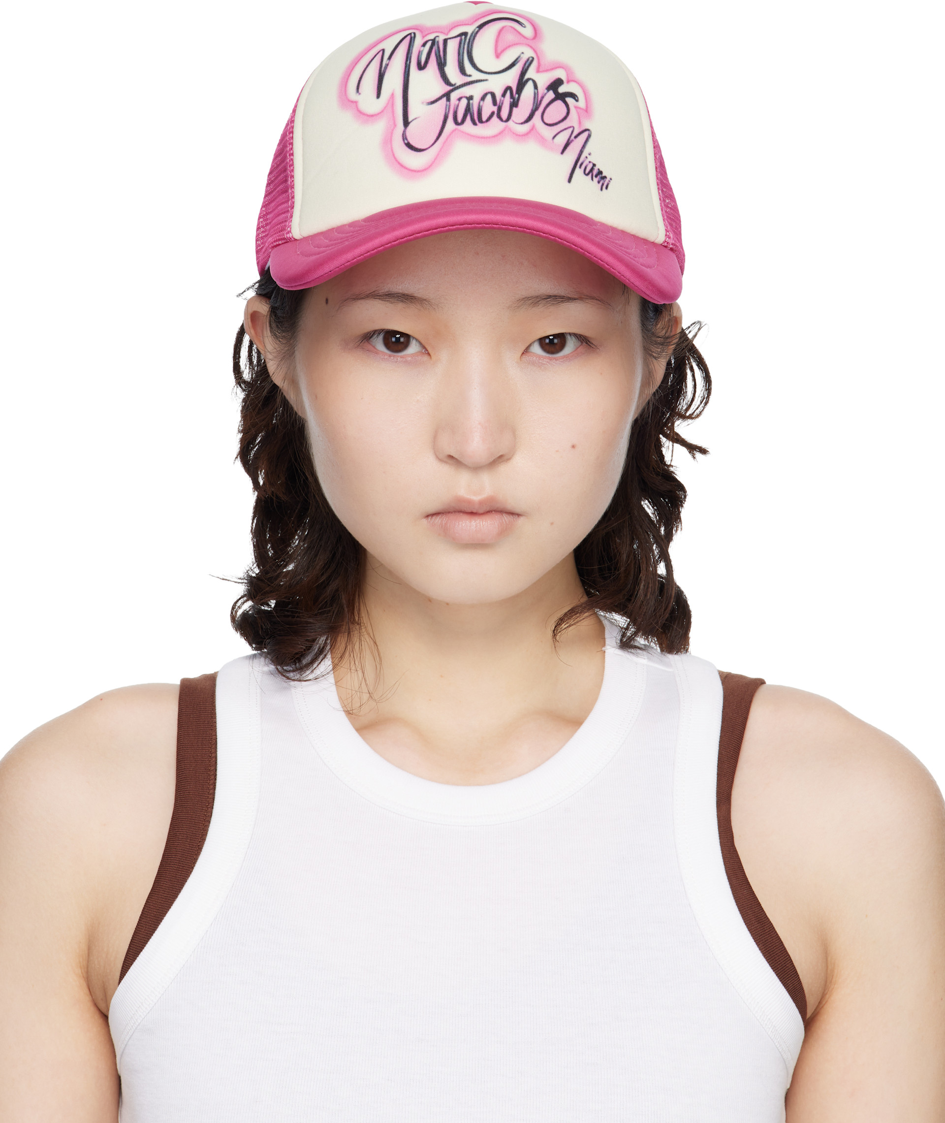 Marc Jacobs: SSENSE限定 ホワイト＆ピンク 'The Miami' City