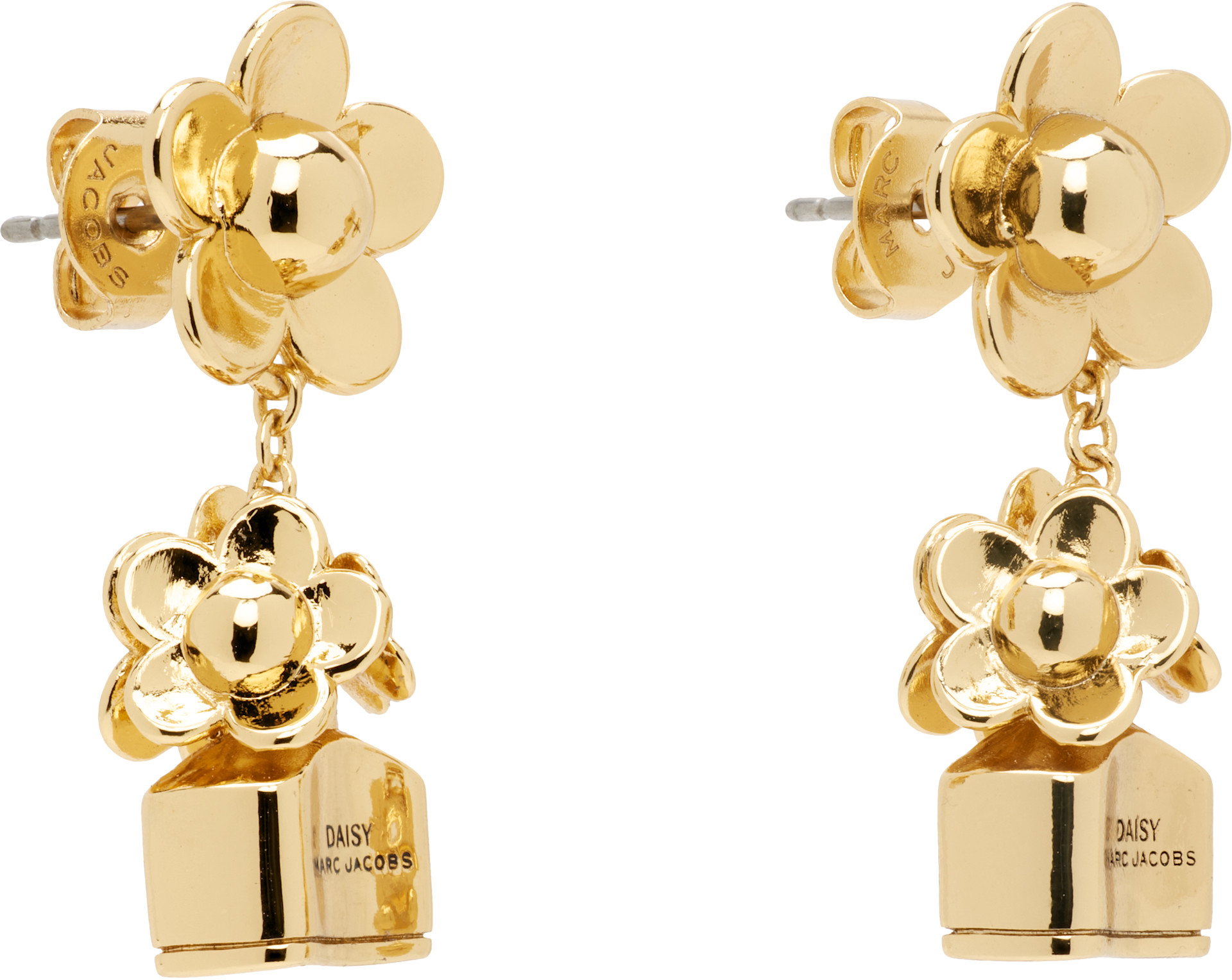 Marc Jacobs - Boucles d'oreilles à mini breloque graphique