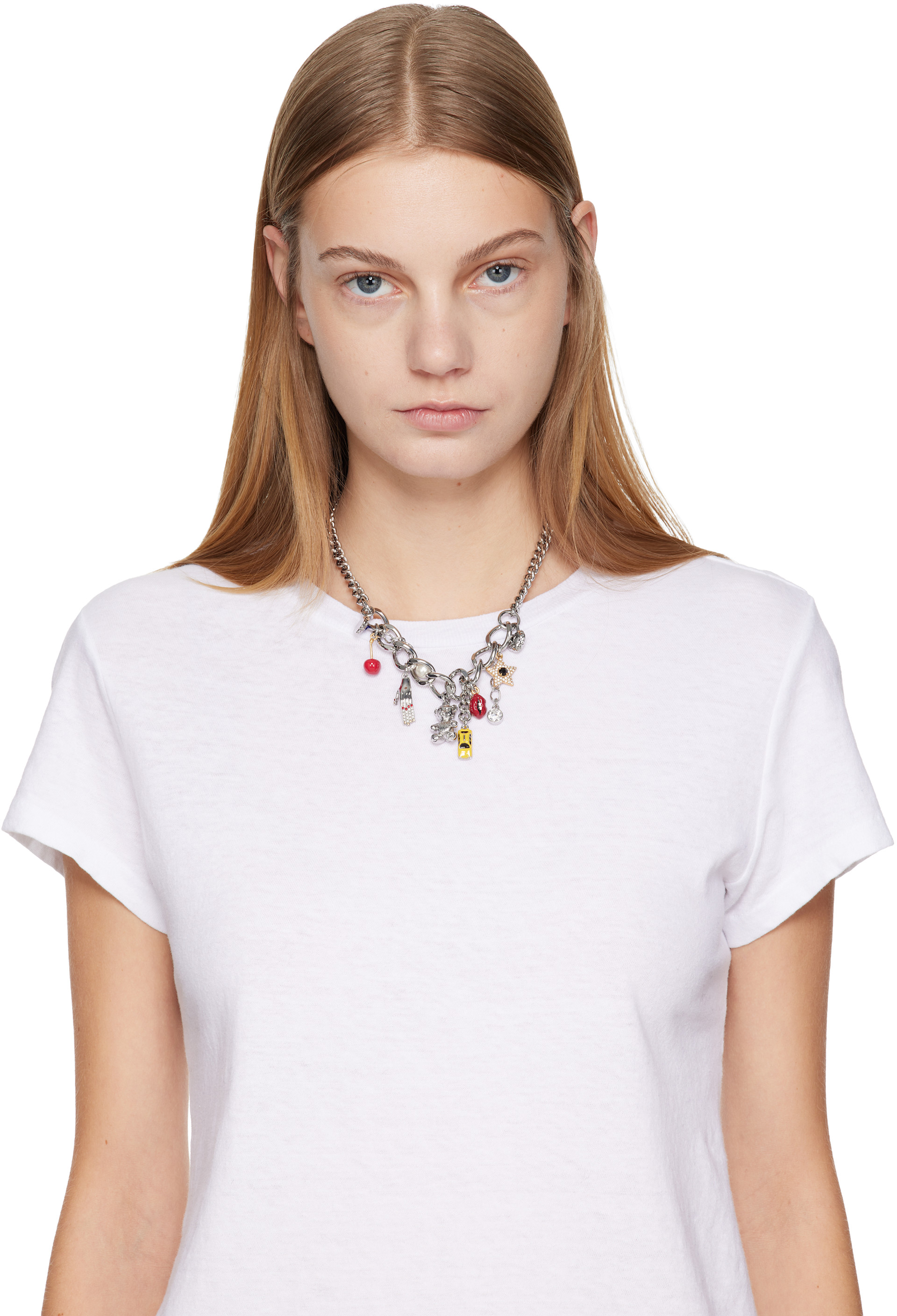 Marc Jacobs - Collier à breloques graphiques