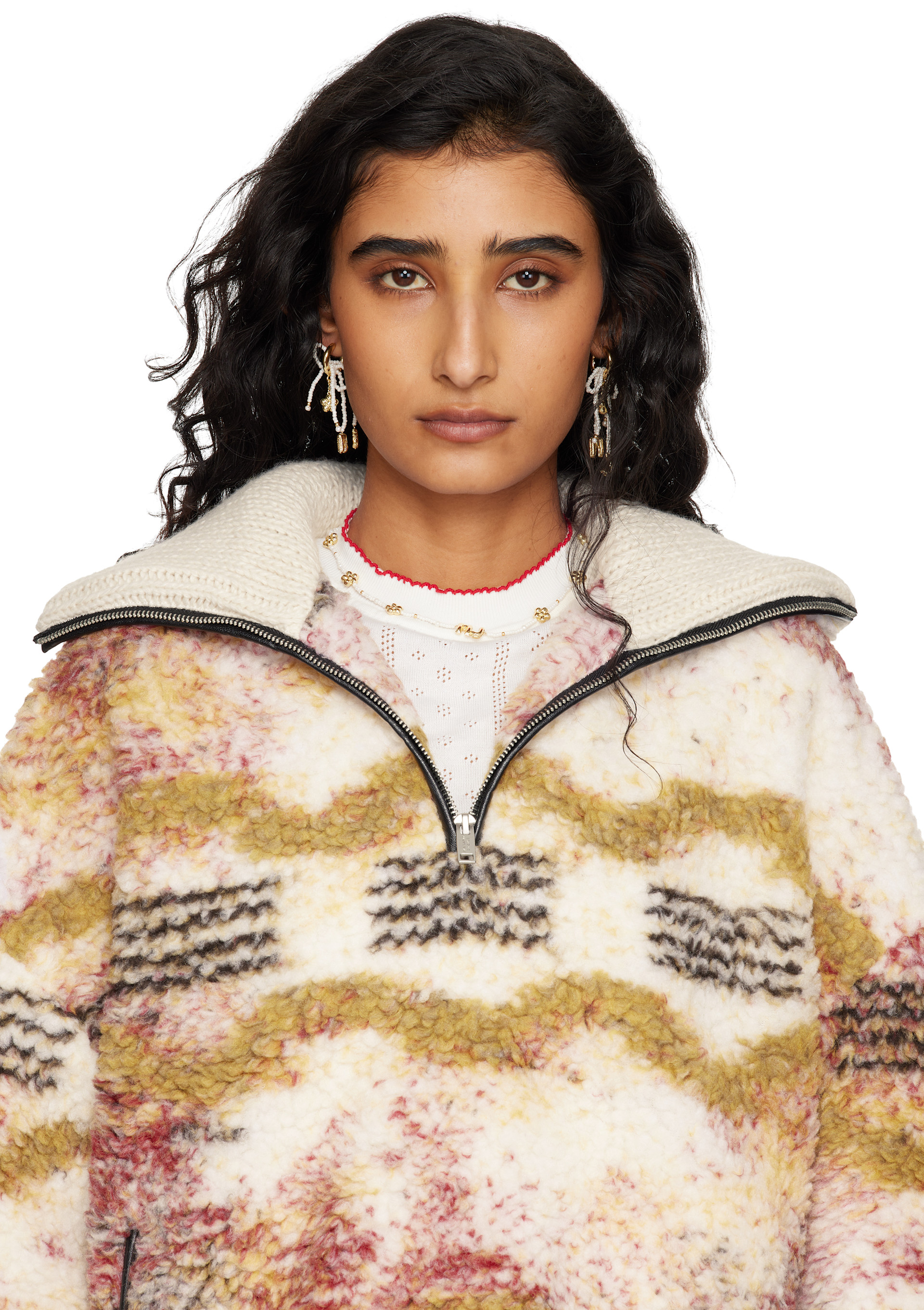 Marc Jacobs - Collier à perles et à monogramme MJ