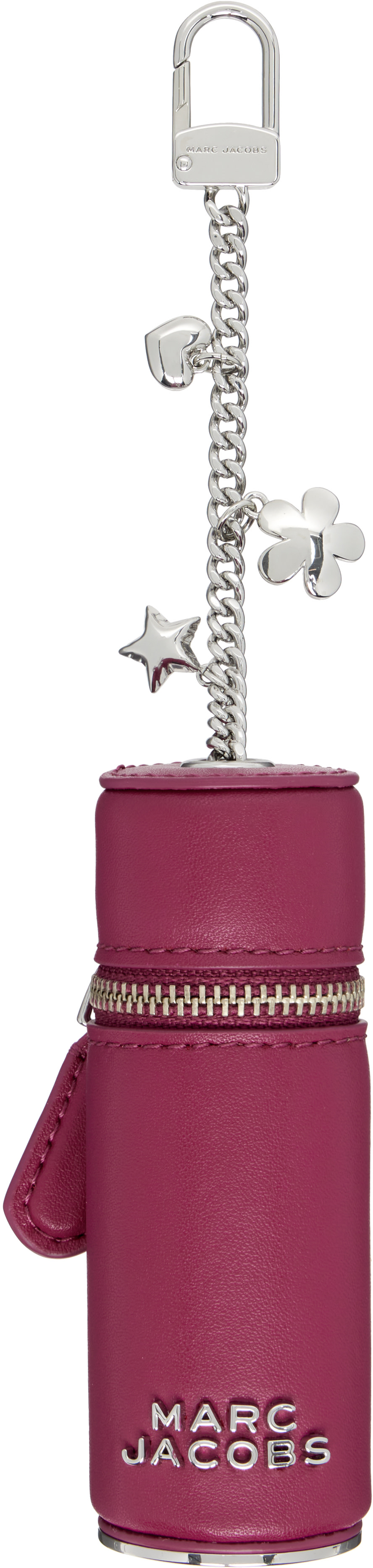 Marc Jacobs: ピンク 'The Everyday Lipstick Case' バッグチャーム