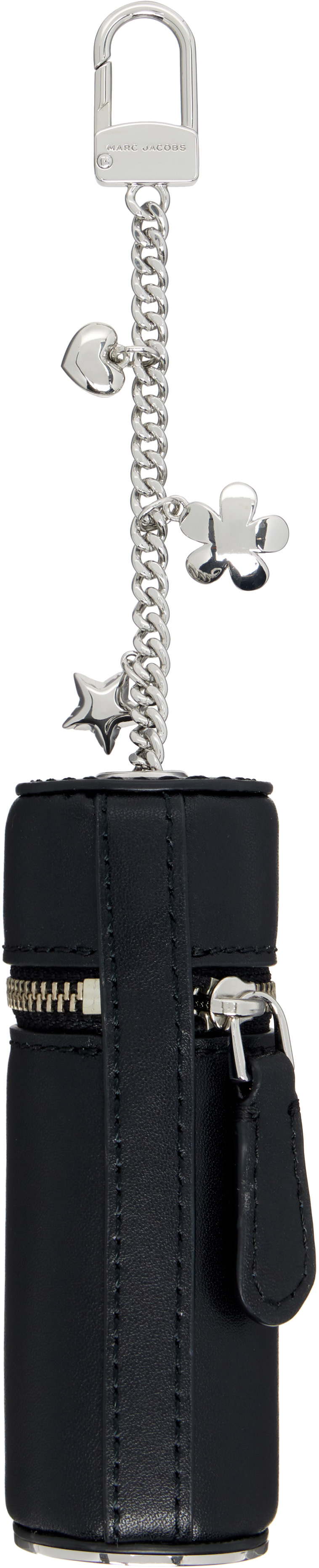 MARC JACOBS ブラック　リップケース Marc Jacobs: ブラック 'The Everyday Lipstick Case' バッグチャーム