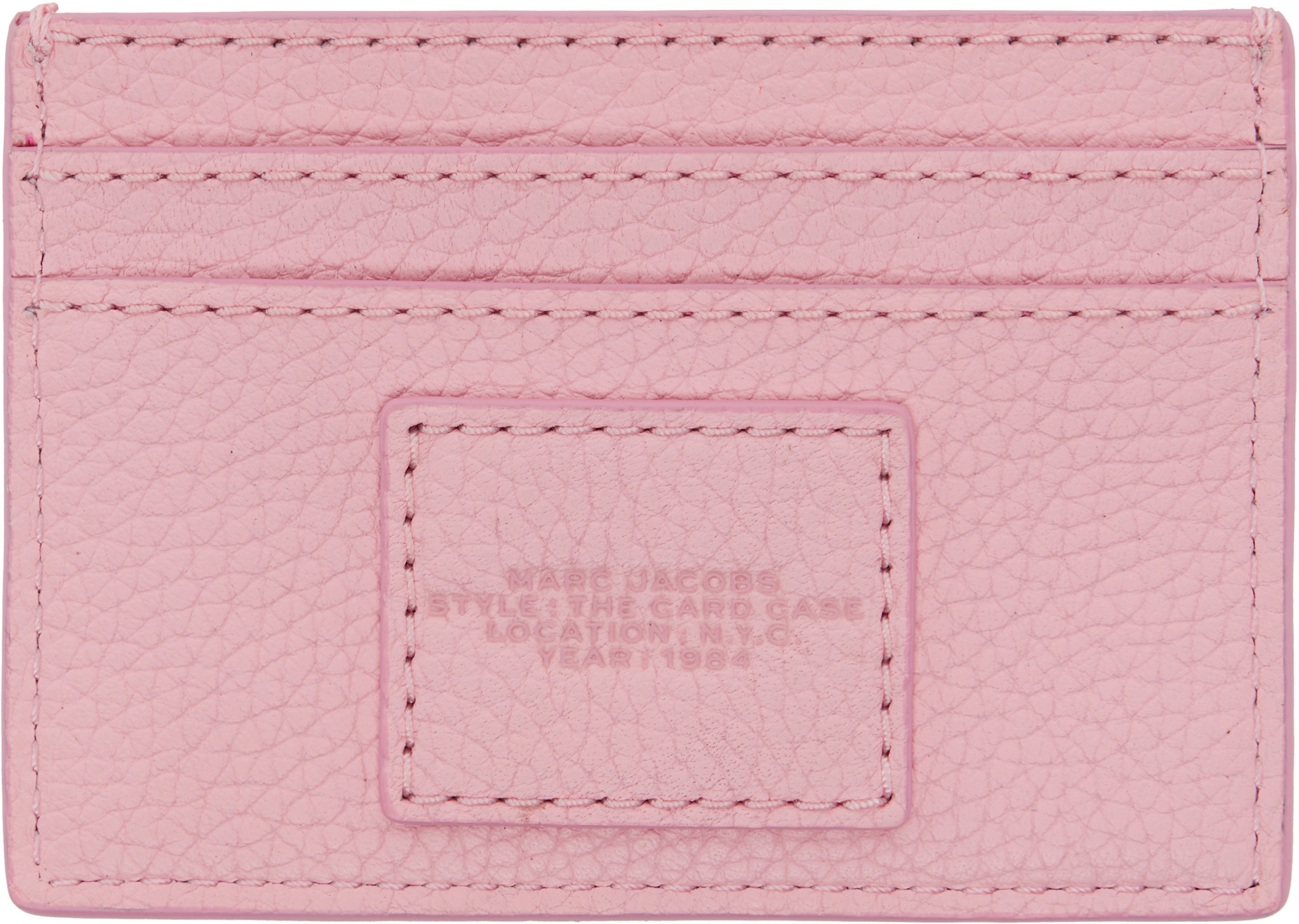 Marc Jacobs: ピンク 'The Card Case' カードケース | SSENSE 日本