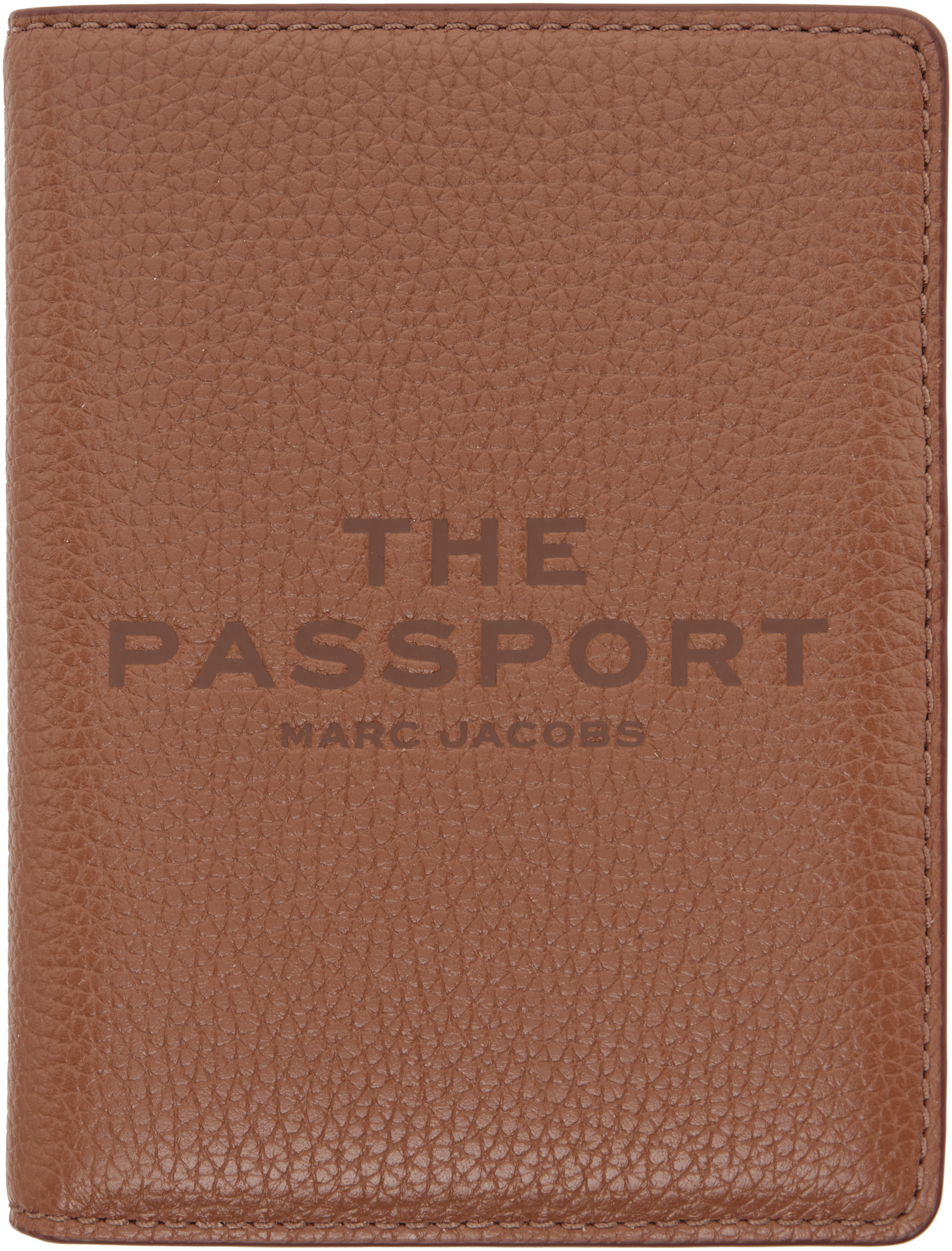 MARC BY MARC JACOBS パスポートケース Marc Jacobs: Brown 'The Passport Case' Passport Holder | SSENSE