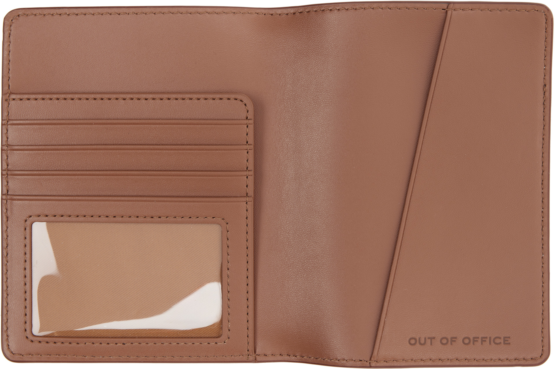 Marc Jacobs: Brown 'The Passport Case' Passport Holder | SSENSE