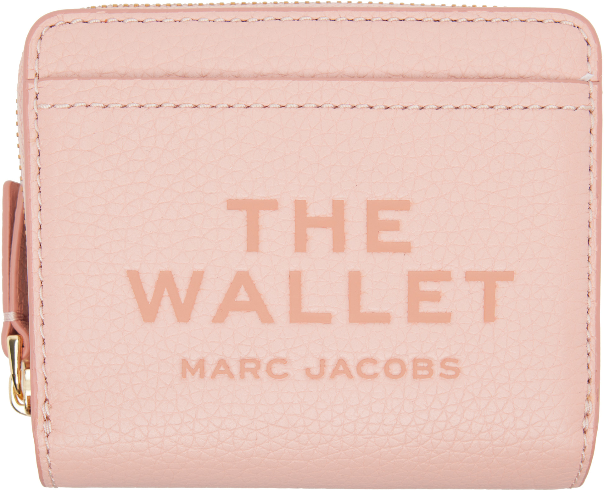 Marc Jacobs - 핑크 미니 컴팩트 가죽 지갑