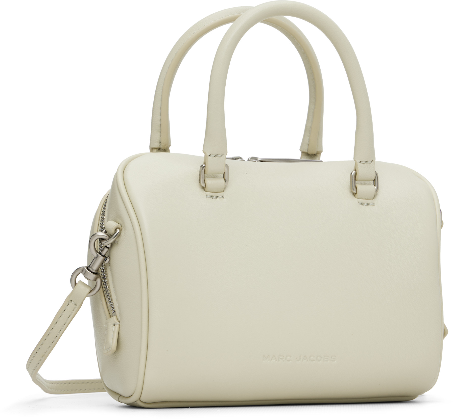 Marc Jacobs: Beige 'The Mini Wave' Bag | SSENSE