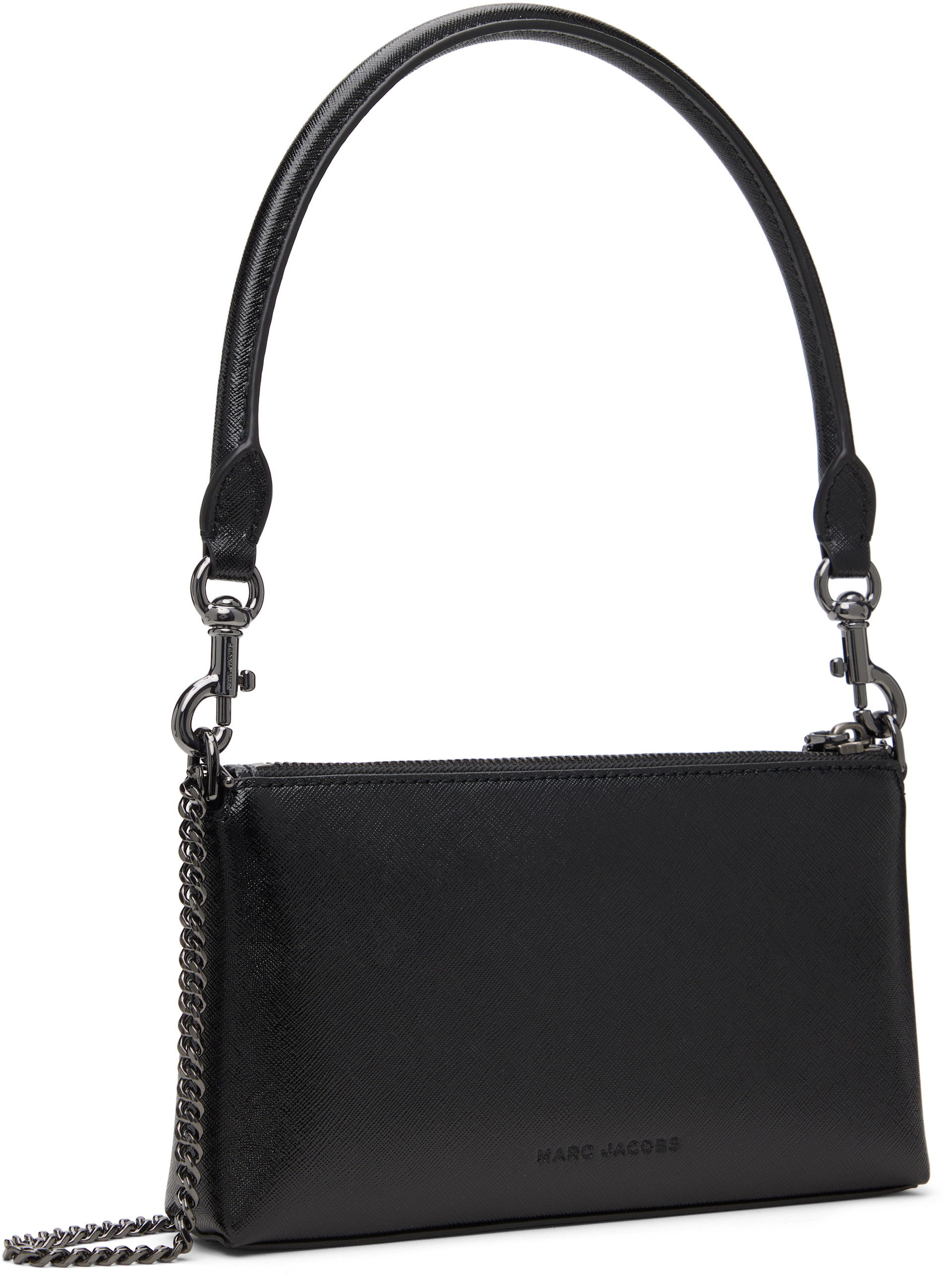 Marc Jacobs: Black 'The Snapshot DTM' Convertible Shoulder Bag