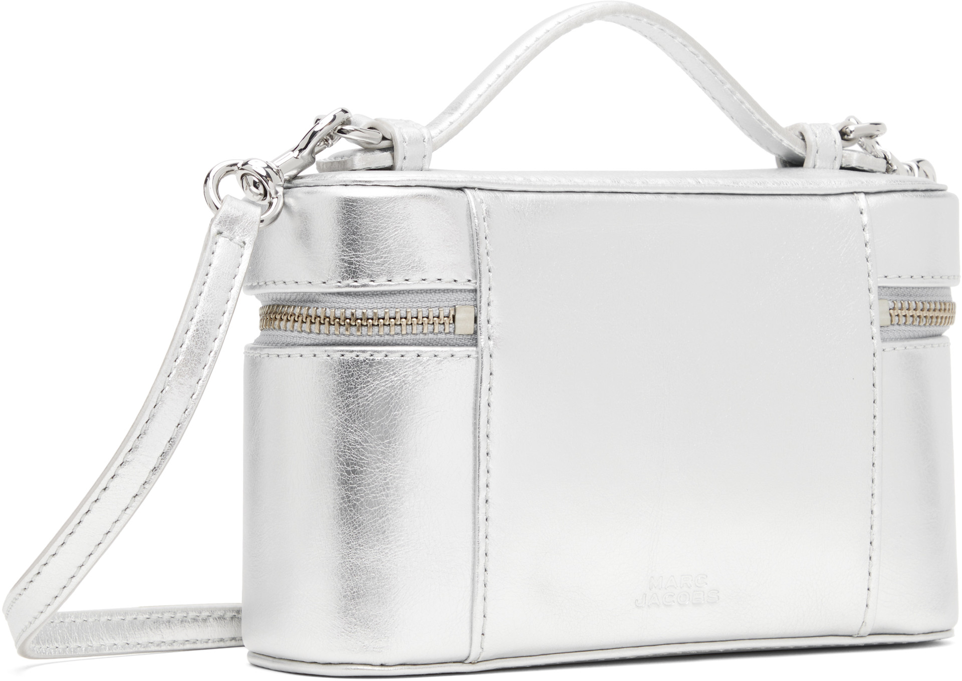 Marc Jacobs: Silver 'The Everyday Vanity' Bag | SSENSE
