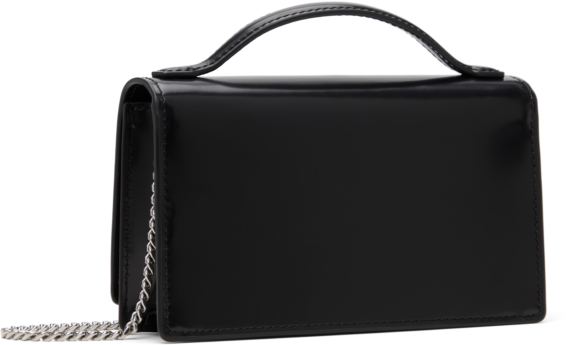 Marc Jacobs - Mini sac noir à miroir intégré