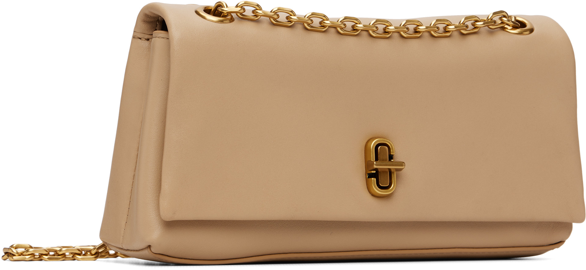 Marc Jacobs: ベージュ 'The Dual Chain' バッグ | SSENSE 日本