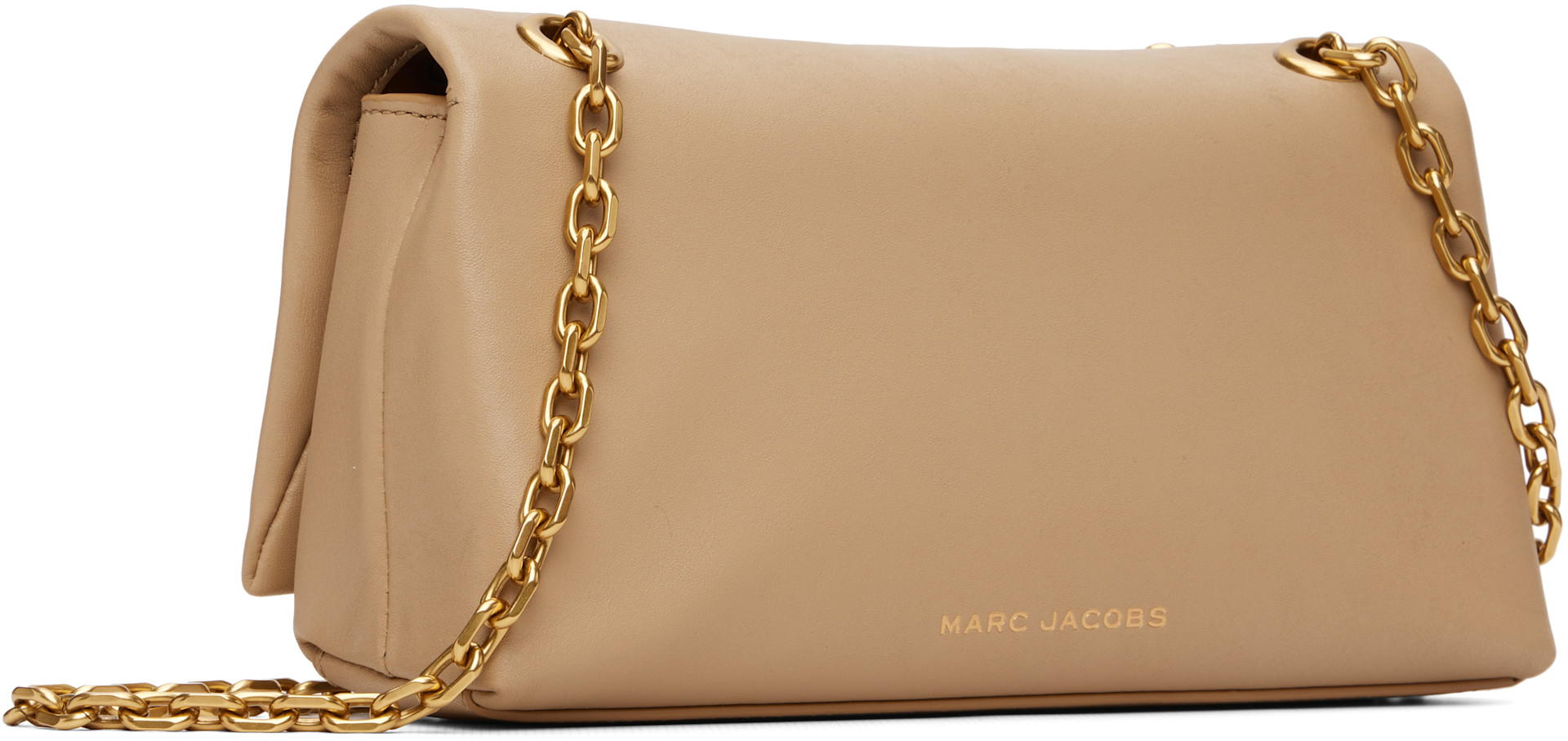 c*円様 MARC BY JACOBS ベージュ　バッグ Marc Jacobs: ベージュ 'The Dual Chain' バッグ | SSENSE 日本