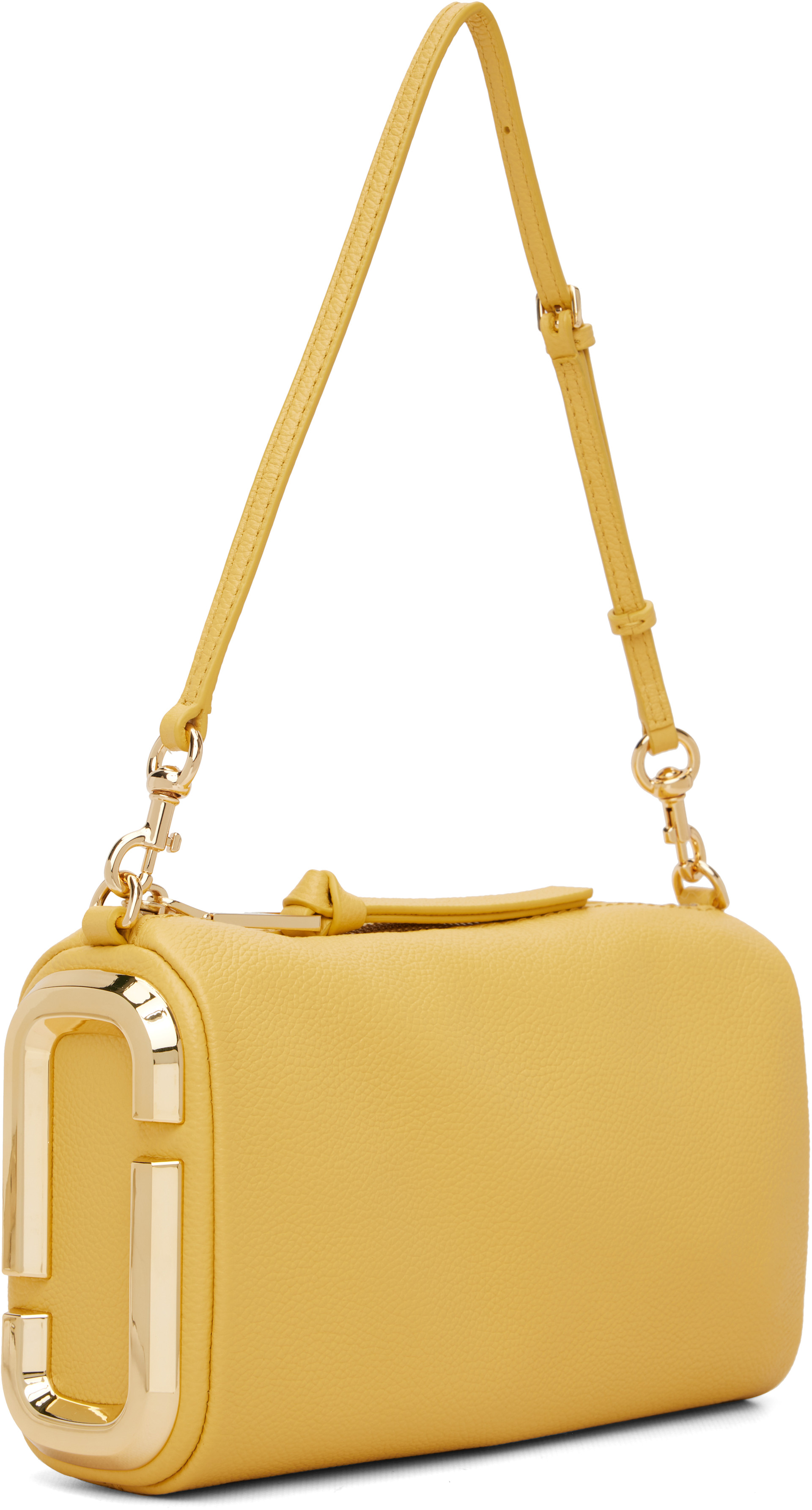 Marc Jacobs: Yellow 'The Snapshot' Shoulder Bag | SSENSE