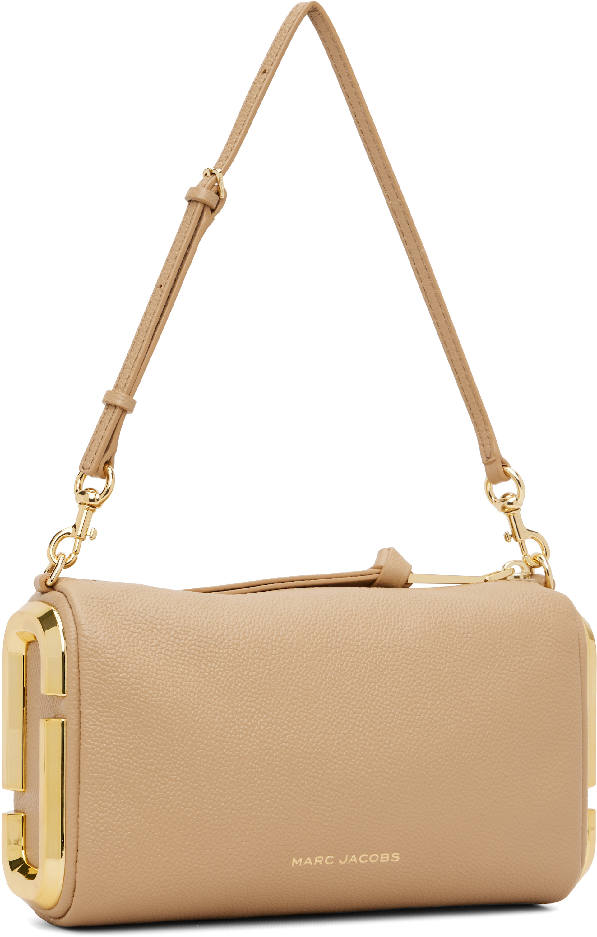Marc Jacobs: Beige 'The Snapshot' Shoulder Bag | SSENSE