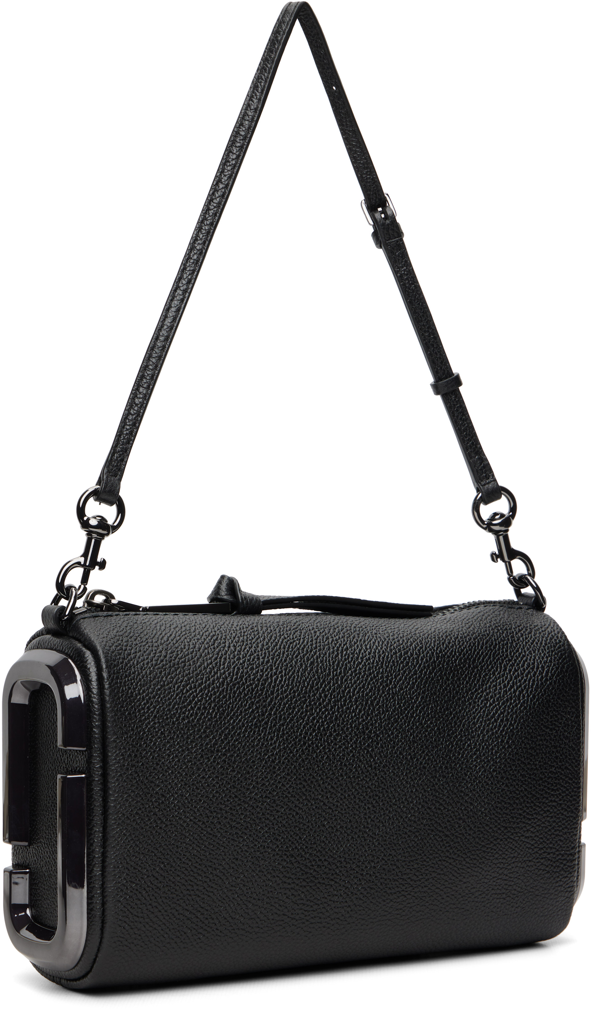 Marc Jacobs: ブラック 'The Snapshot' DTM ショルダーバッグ | SSENSE