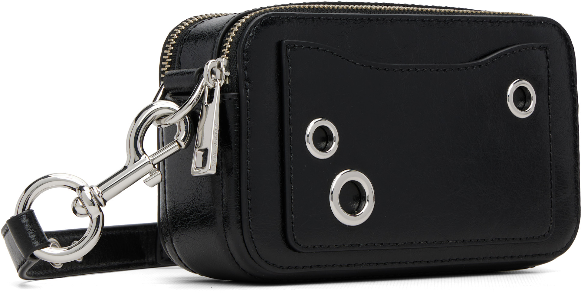 Marc Jacobs - Sac Snapshot noir à œillets et à breloques