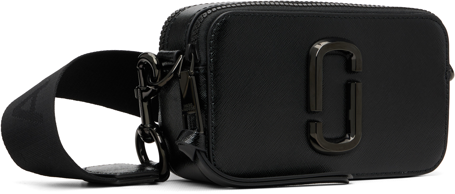 Marc Jacobs: Black 'The Snapshot DTM' Bag | SSENSE
