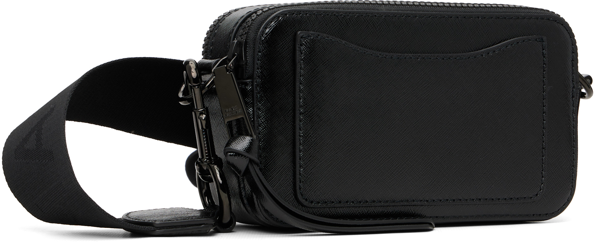 Marc Jacobs: Black 'The Snapshot DTM' Bag | SSENSE