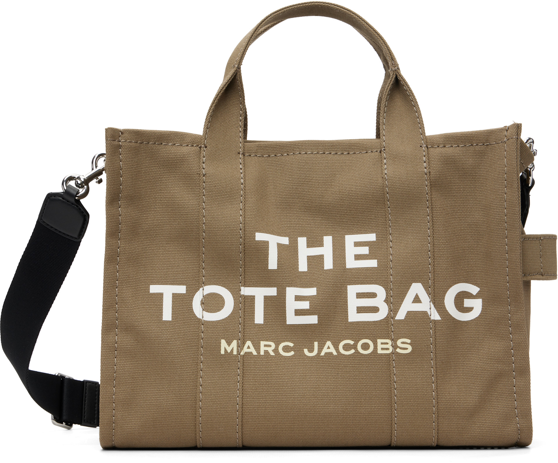 Marc Jacobs: Khaki 'The Canvas Medium' Tote | SSENSE Canada