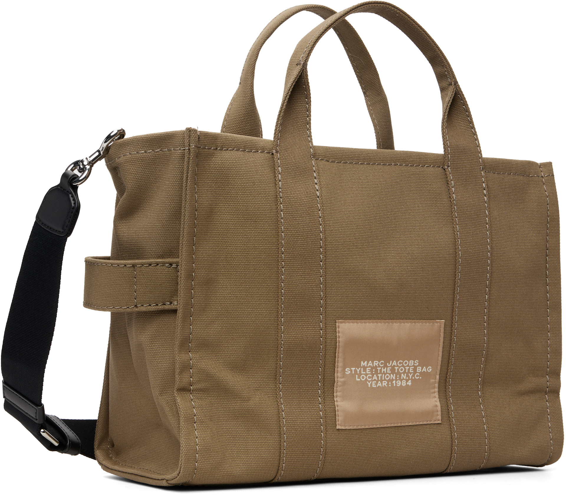 Marc Jacobs: Khaki 'The Canvas Medium' Tote | SSENSE Canada