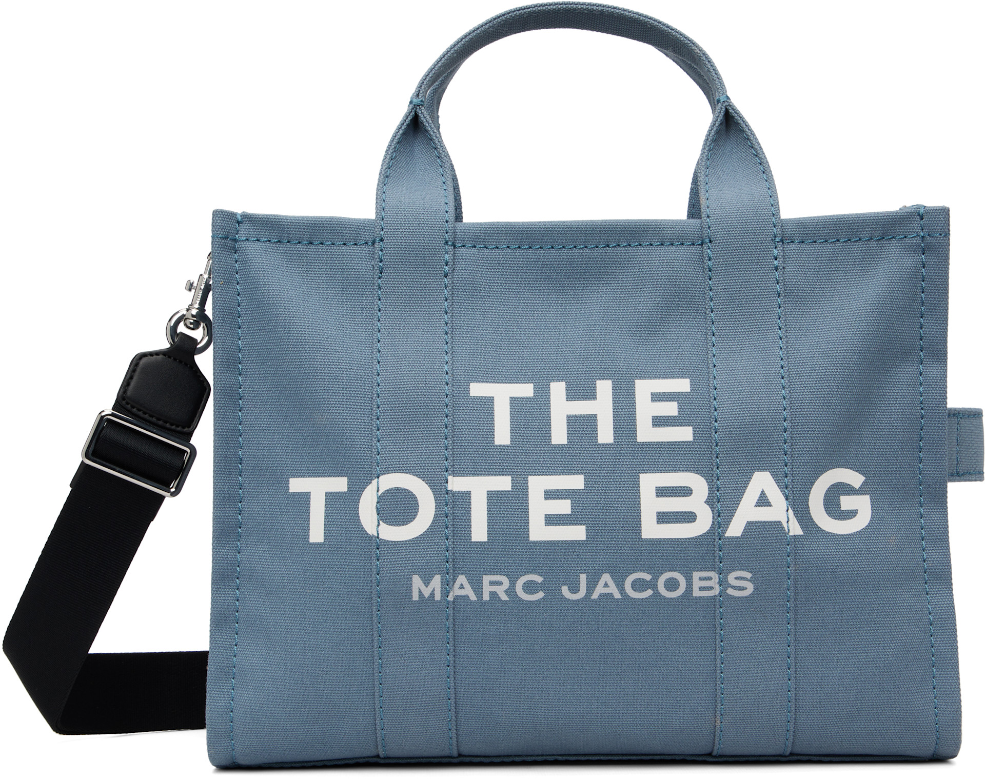 Marc Jacobs - 블루 미디엄 캔버스 토트백