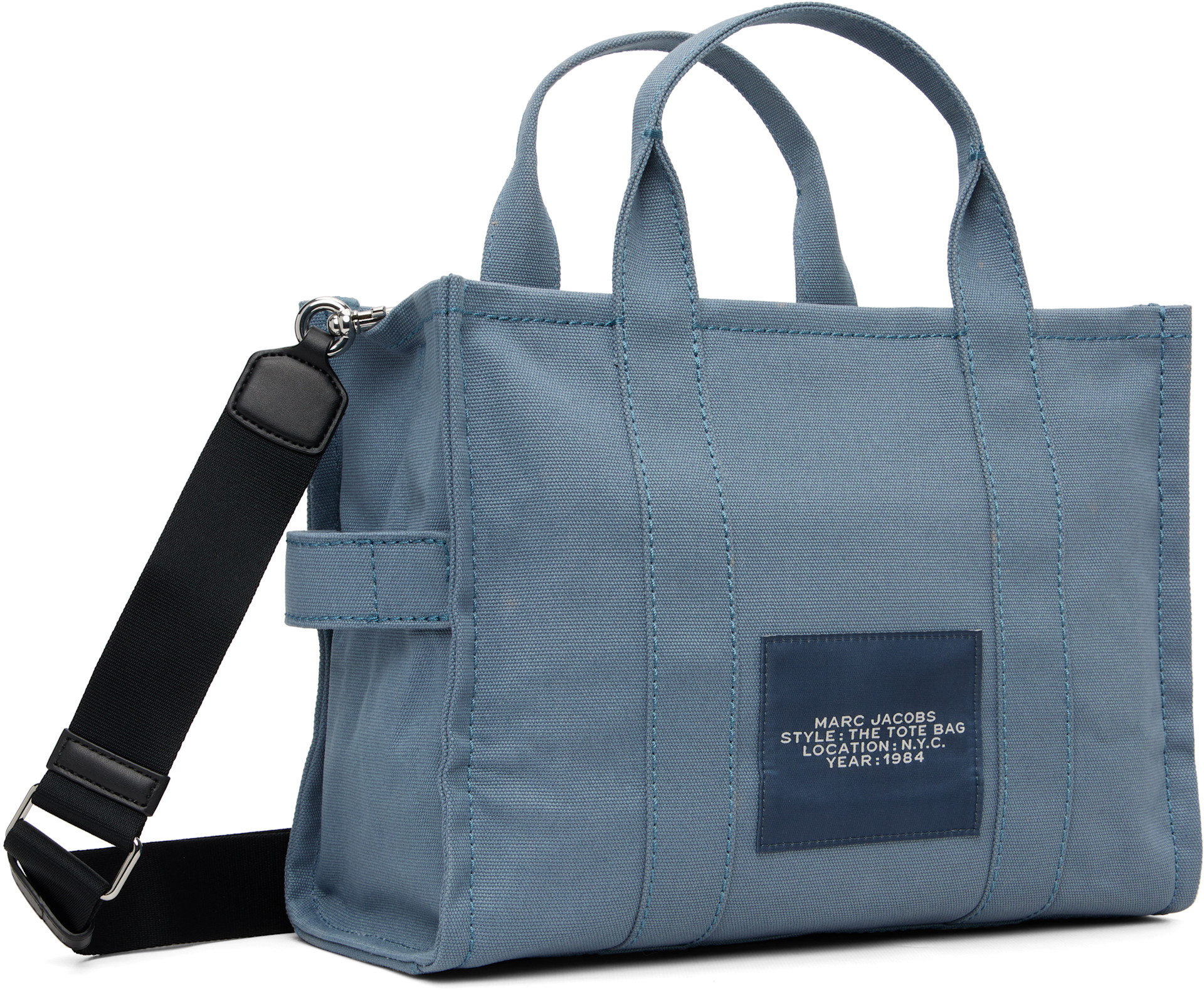 Marc Jacobs: ブルー 'The Canvas Medium' トートバッグ | SSENSE 日本