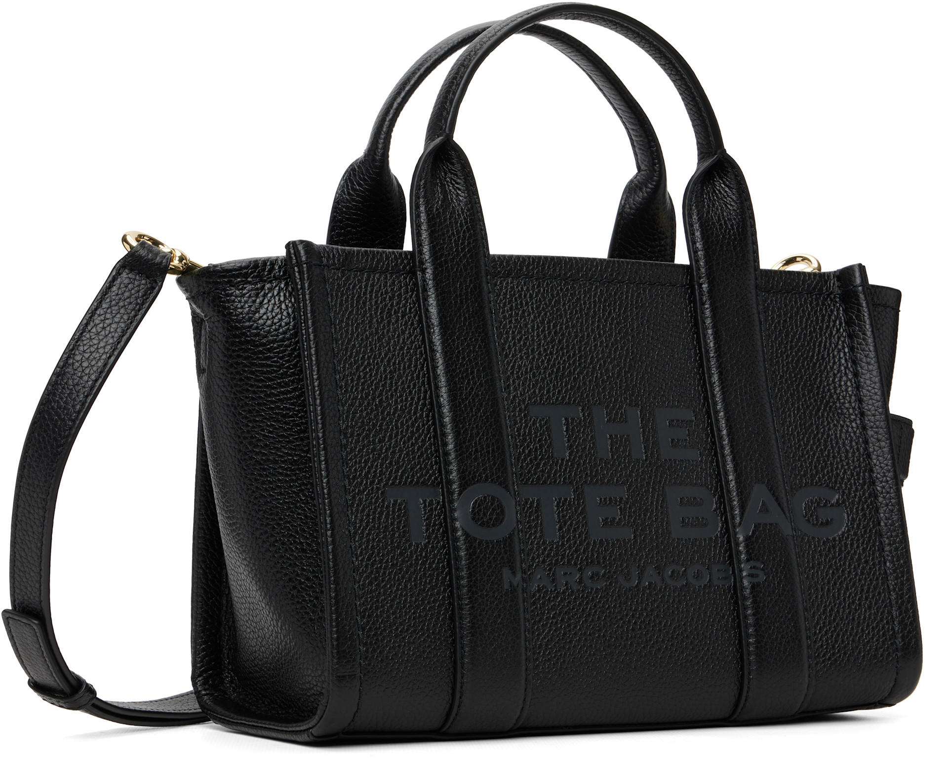 Marc Jacobs - 블랙 스몰 가죽 토트백