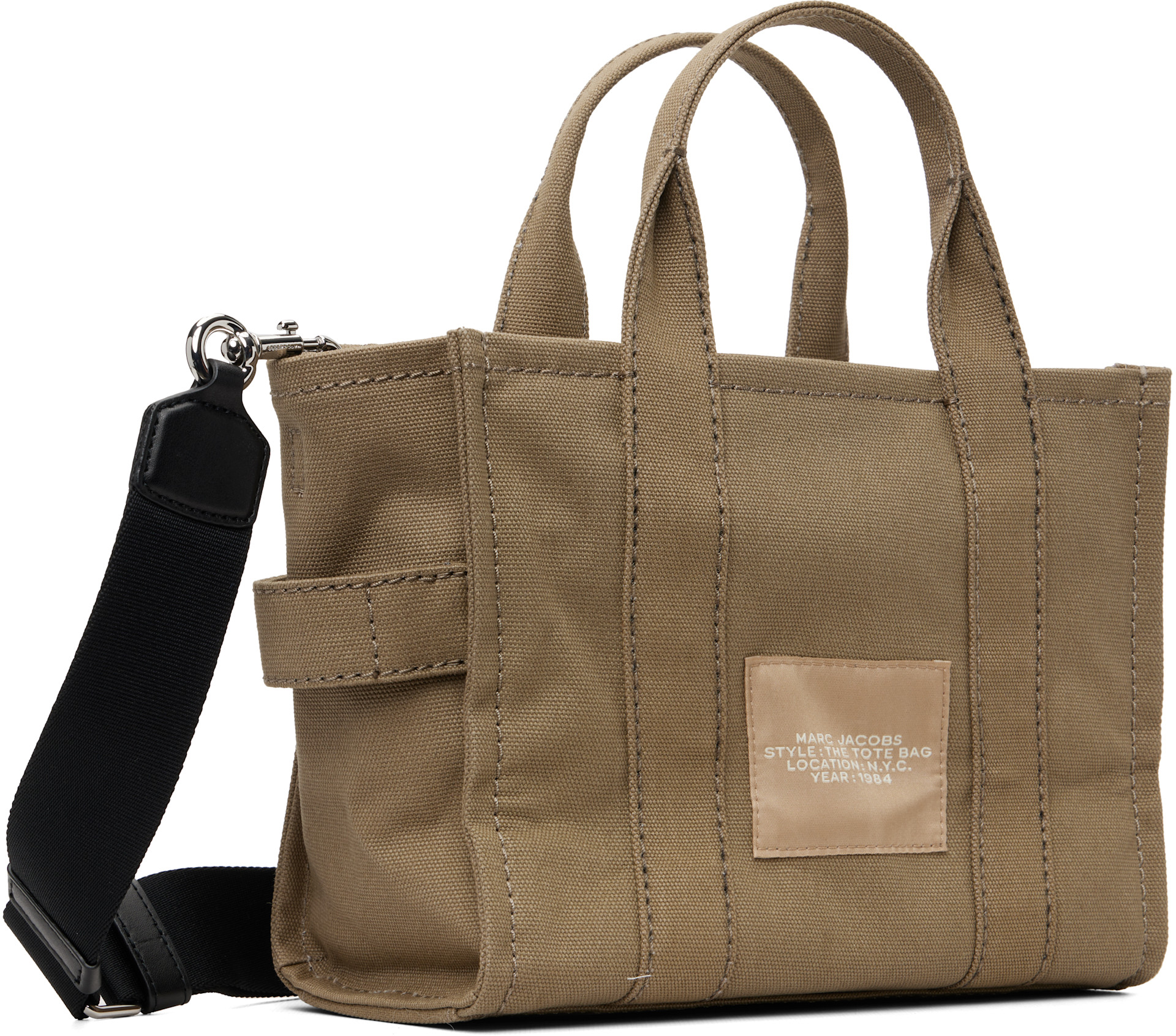 READY MADE Easy Tote Small　Kahki Marc Jacobs: Khaki 'The Canvas Small' Tote | SSENSE