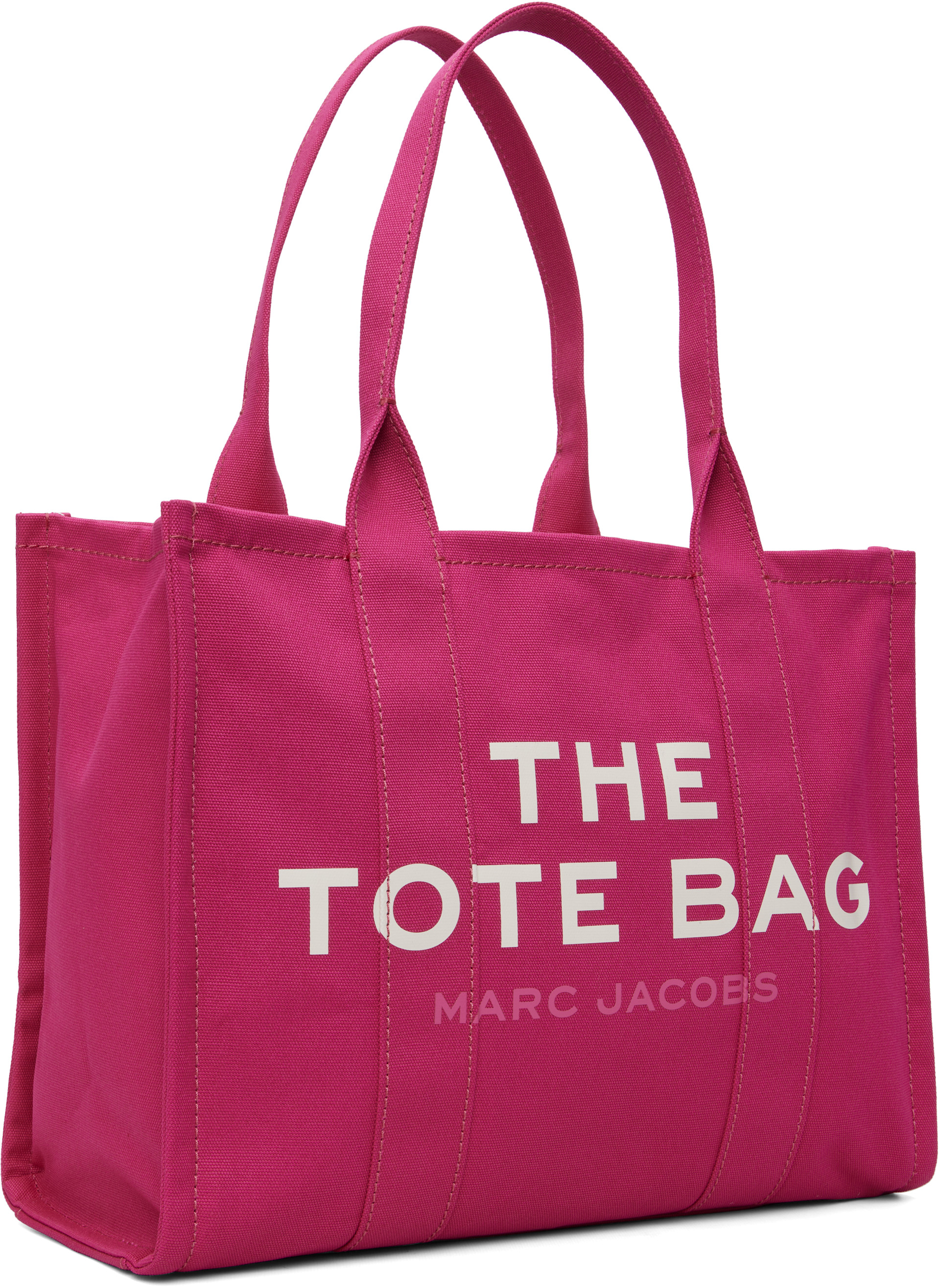 Marc Jacobs: ピンク 'The Canvas Large' トートバッグ | SSENSE 日本