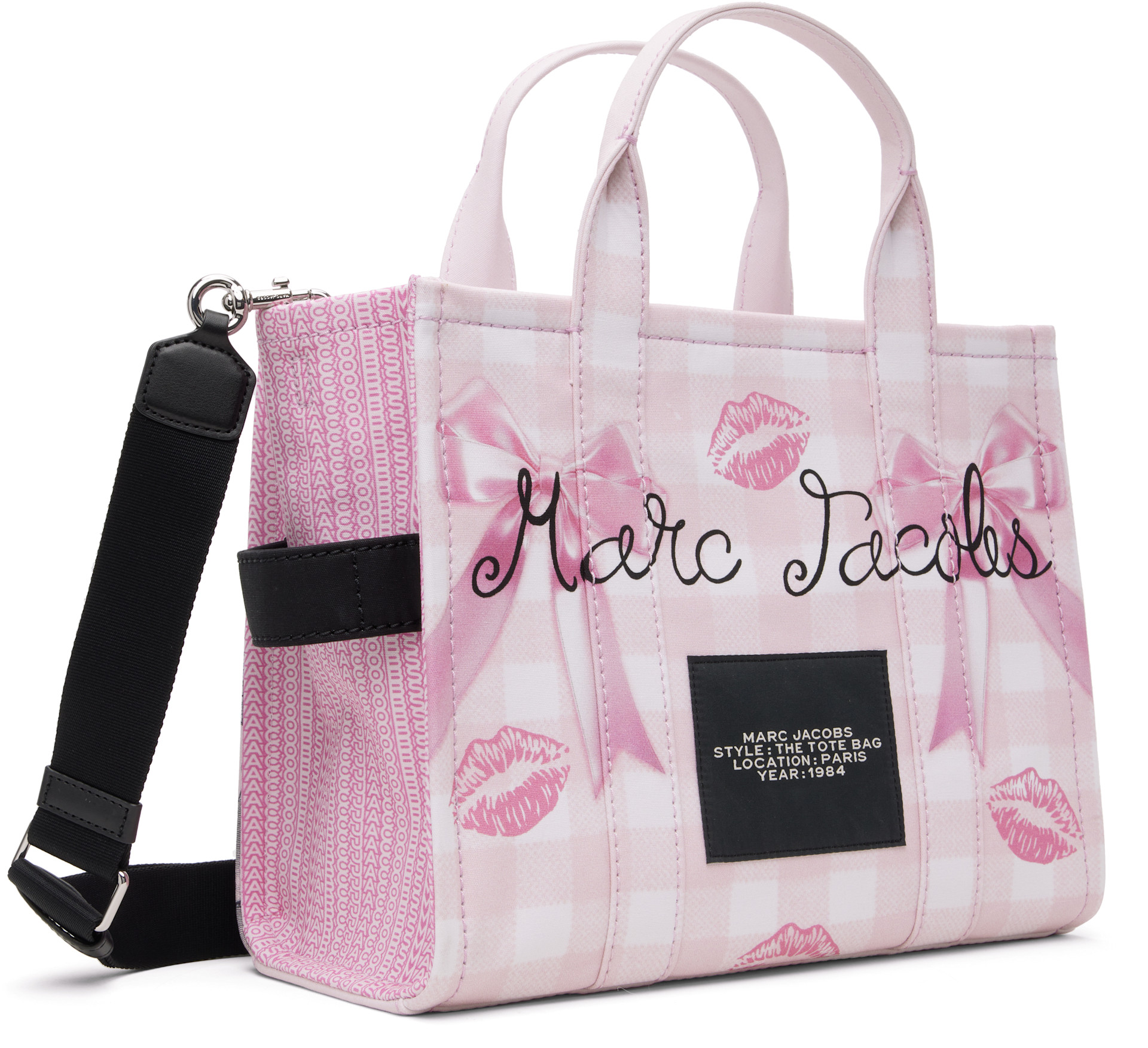 Marc Jacobs: SSENSE限定 ピンク 'The Paris' City トートバッグ